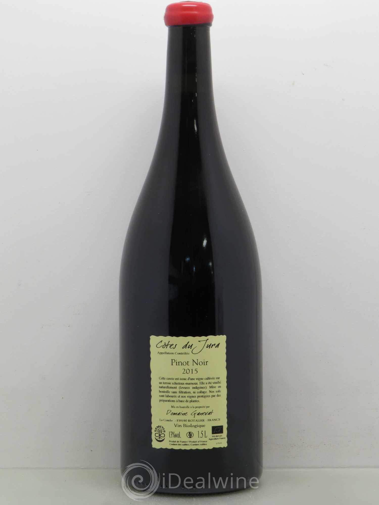 Côtes du Jura Pinot Noir En Billat  Jean-François Ganevat (Domaine) 2015 - Lot de 1 magnum - 1