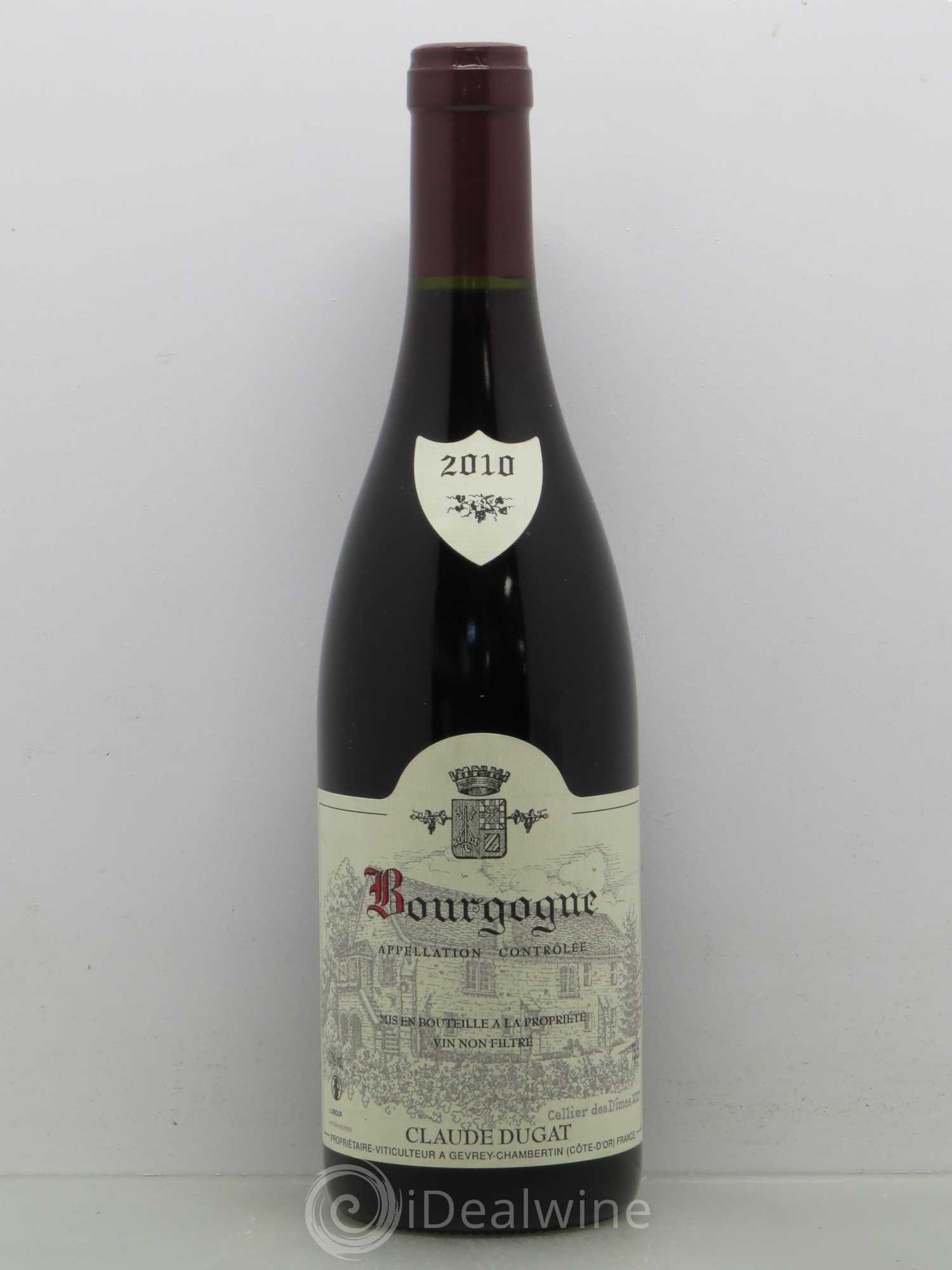 Bourgogne Dugat (sans prix de réserve) 2010 - Posten von 1 Flasche - 0