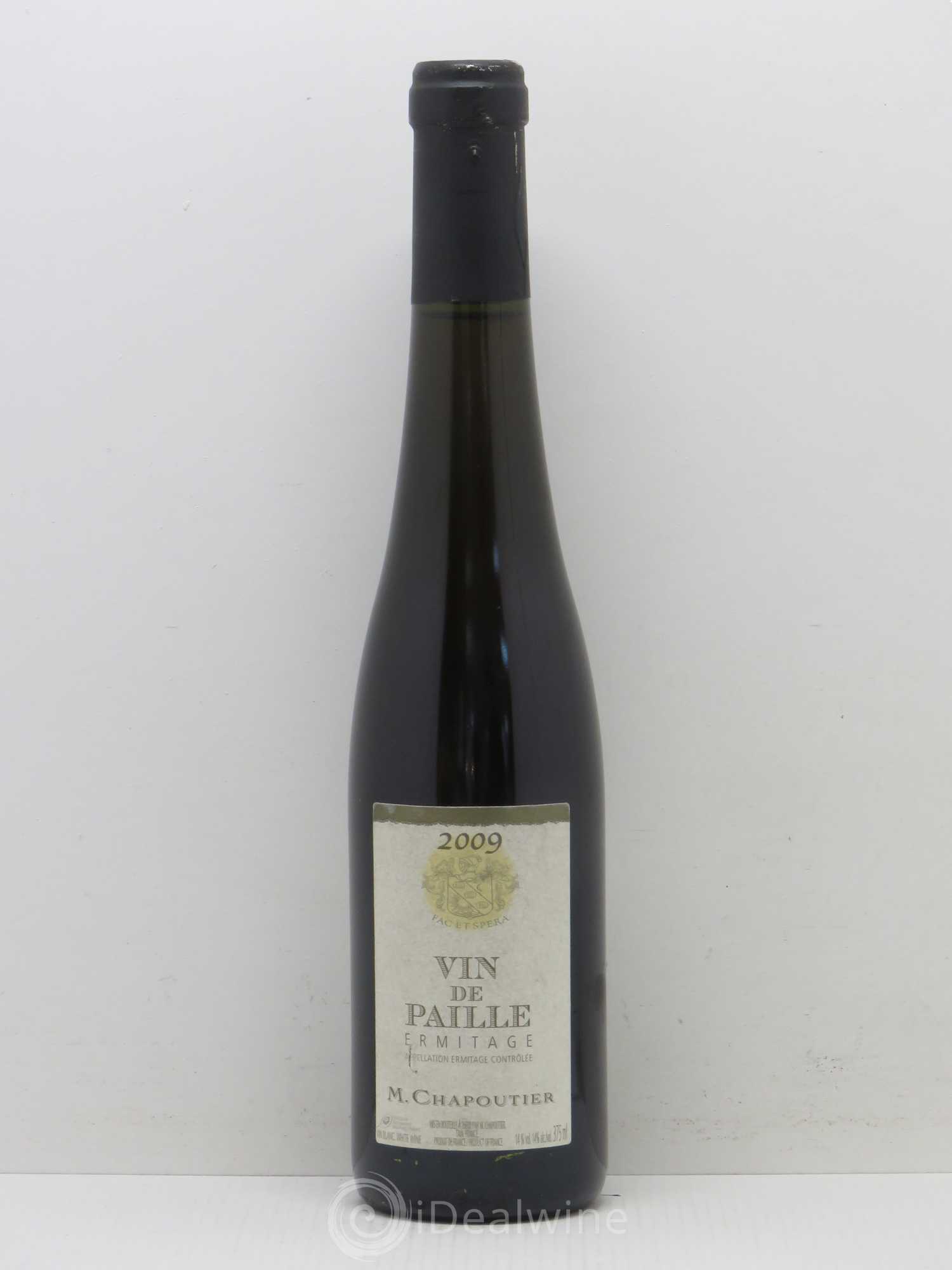 Hermitage Vin de Paille Chapoutier 2009 - Lotto di 1 mezza bottiglia - 0