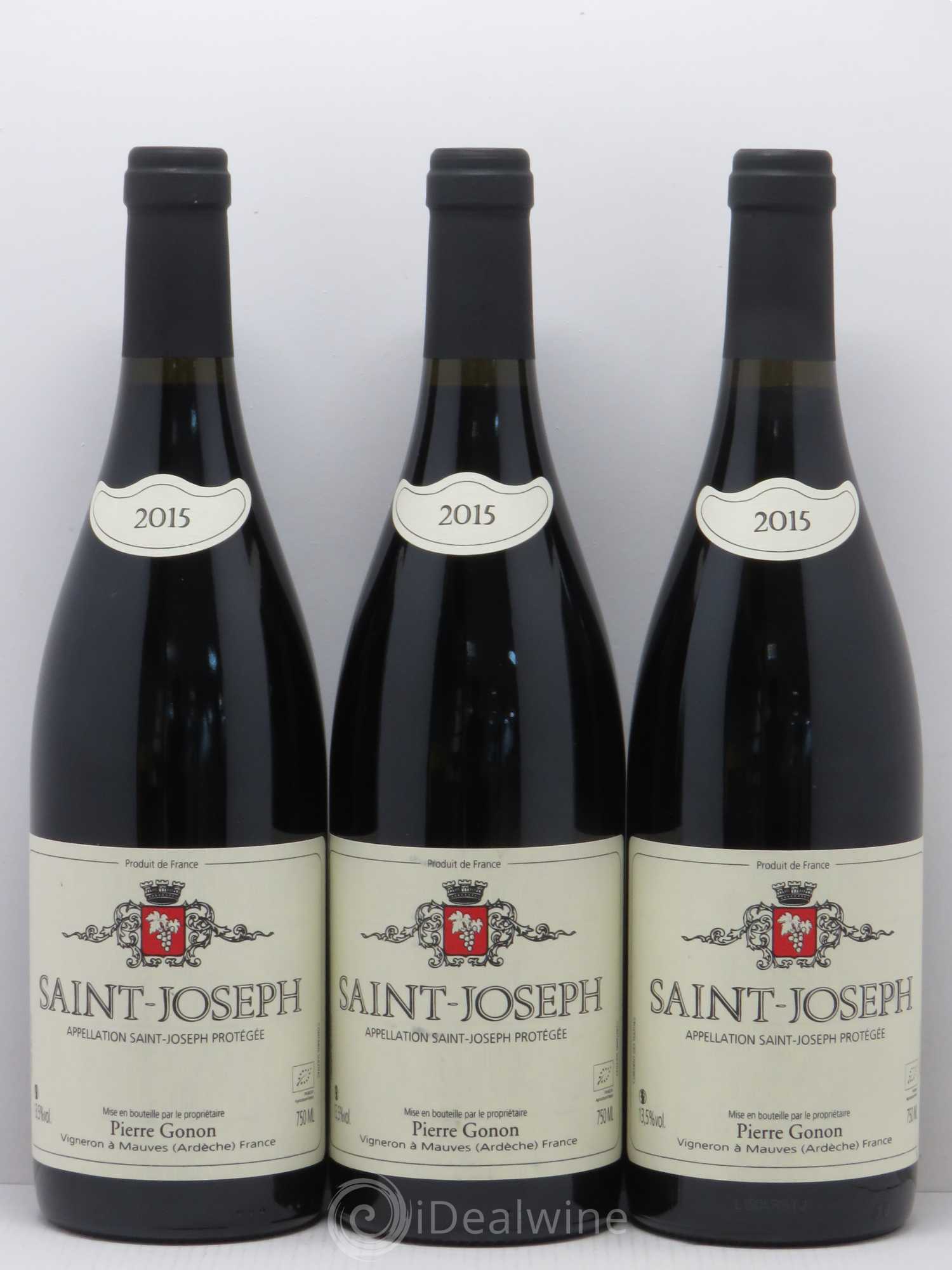 Saint-Joseph Gonon (Domaine) 2015 - Lot de 3 bouteilles - 0