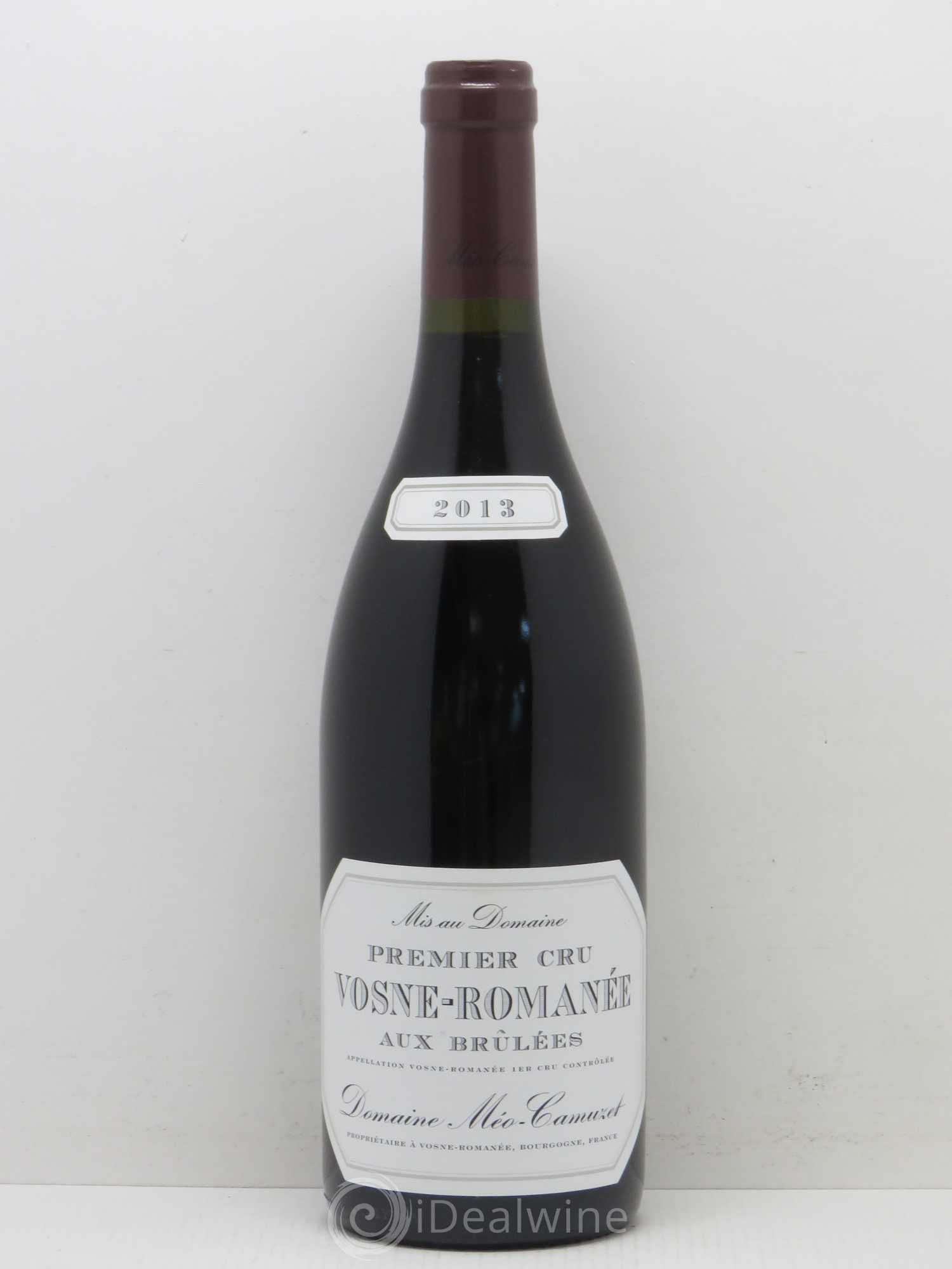 Vosne-Romanée 1er Cru Aux Brûlées Méo-Camuzet (Domaine) 2013 - Lot de 1 bouteille - 0