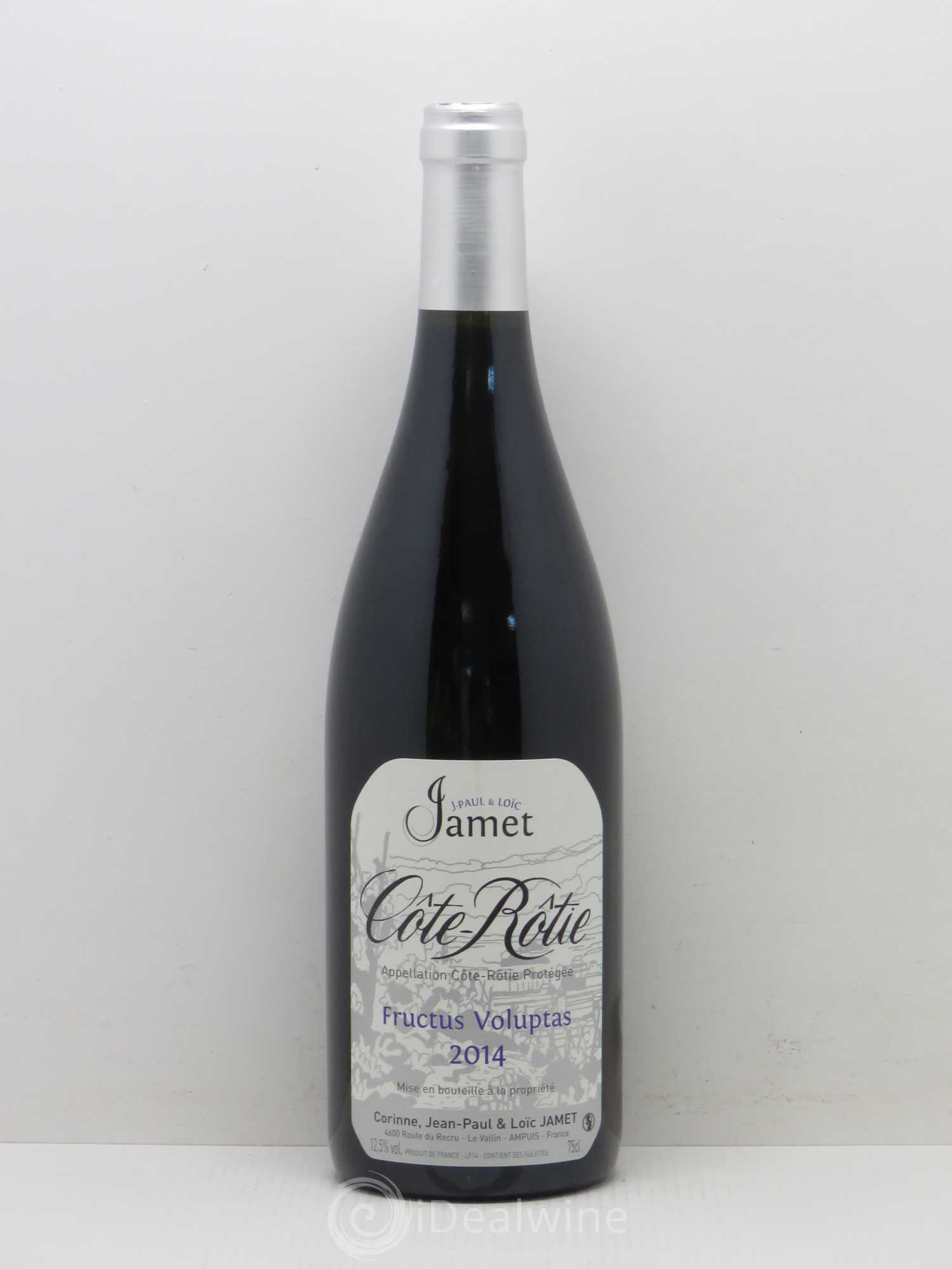 Côte-Rôtie Fructus Voluptas Jamet (Domaine) 2014 - Lot de 1 bouteille - 0