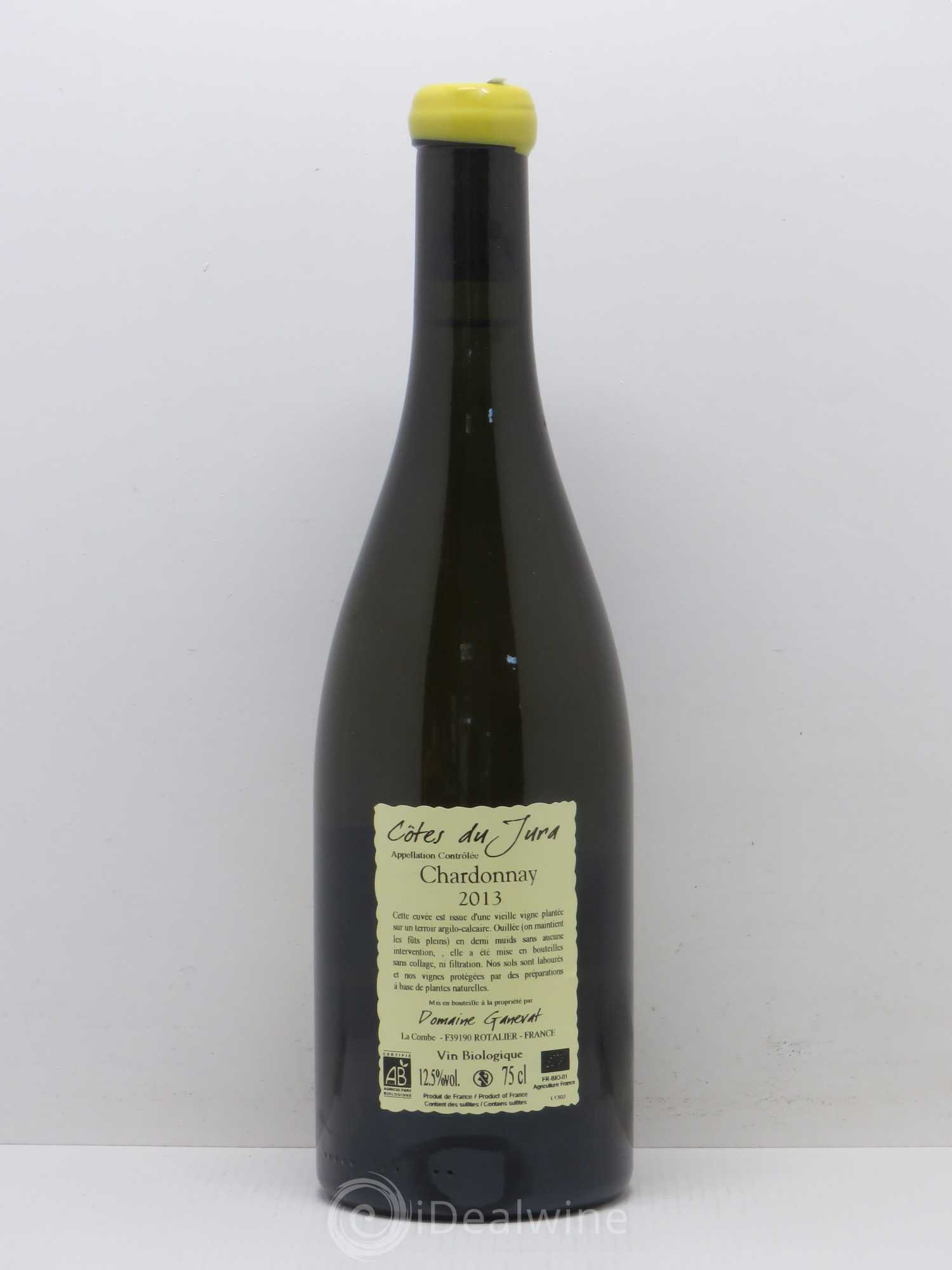 Côtes du Jura Les Chamois du Paradis Jean-François Ganevat (Domaine) 2013 - Lot de 1 bouteille - 1