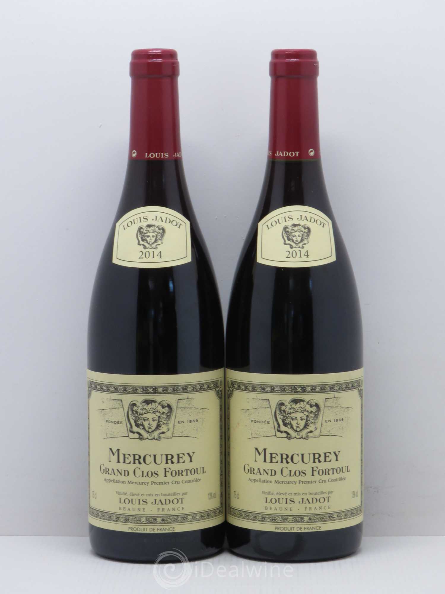 Mercurey 1er Cru Fortoul Jadot (sans prix de réserve) 2014 - Posten von 2 Flaschen - 0