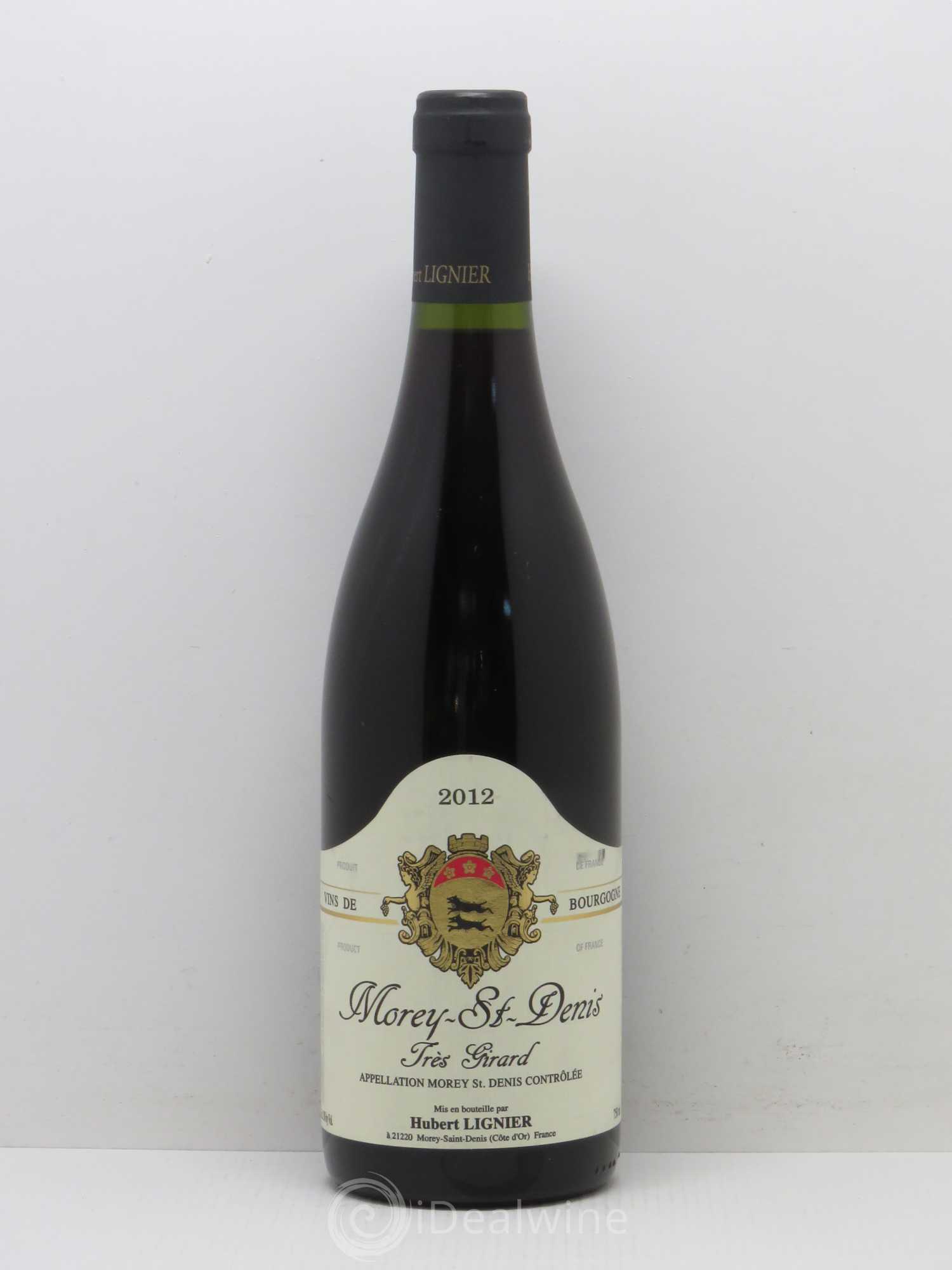 Morey-Saint-Denis Hubert Lignier (Domaine) Très Girard (sans prix de réserve) 2012 - Posten von 1 Flasche - 0