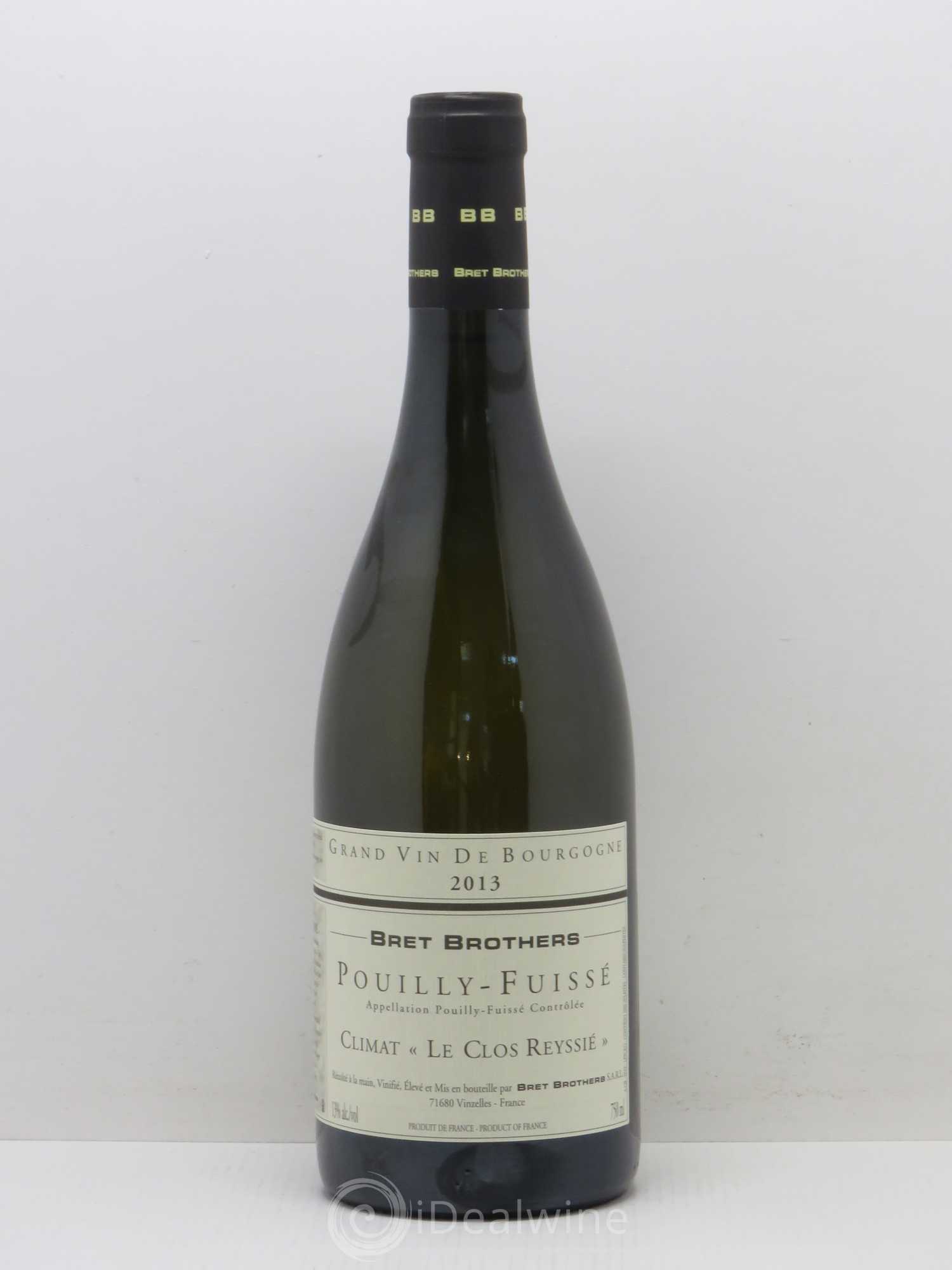 Pouilly-Fuissé Le Clos Reyssié Bret Brothers (sans prix de réserve) 2013 - Lot de 1 bouteille - 0