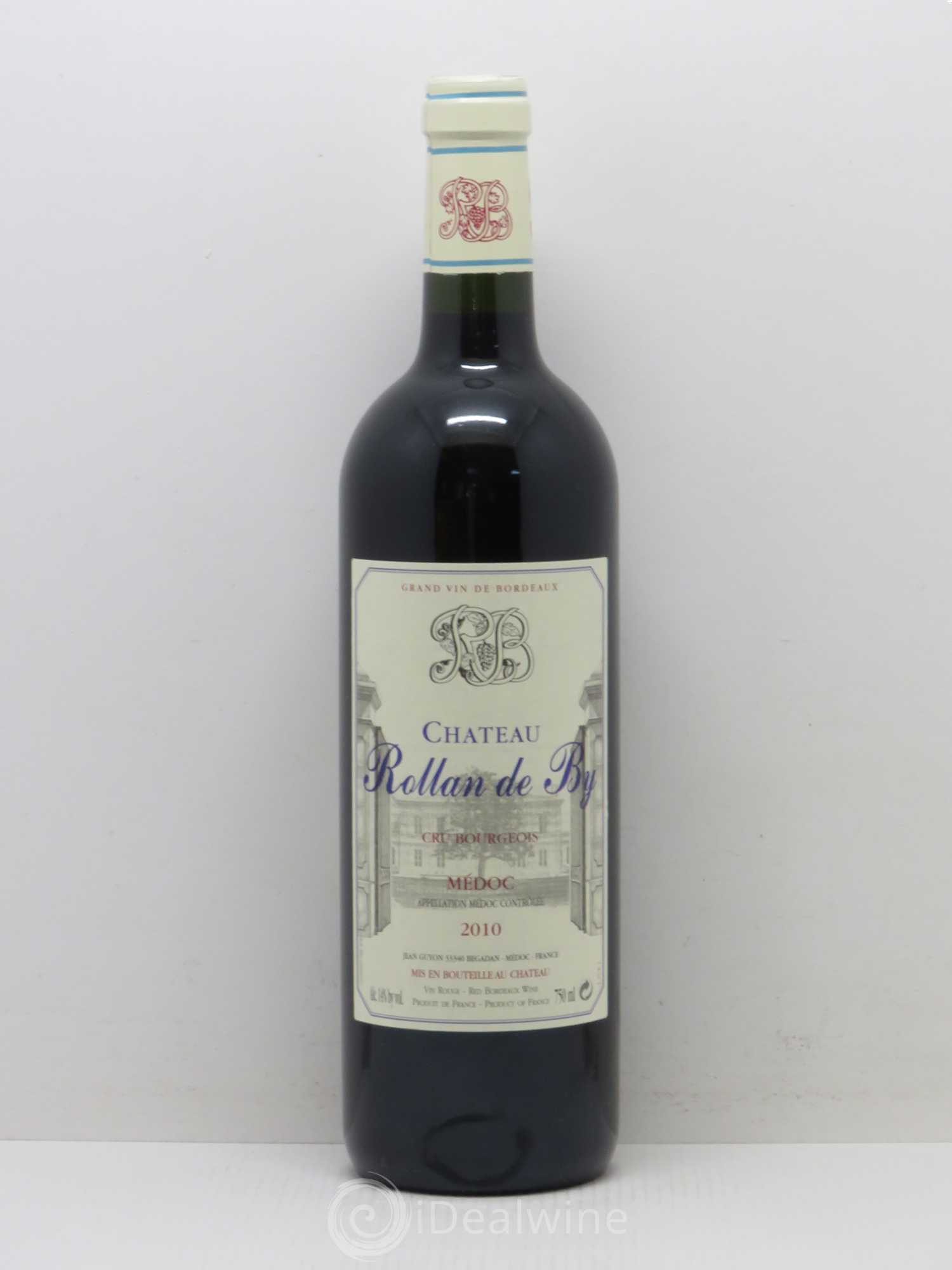 Château Rollan de By Cru Bourgeois (sans prix de réserve) 2010 - Lot de 1 bouteille - 0