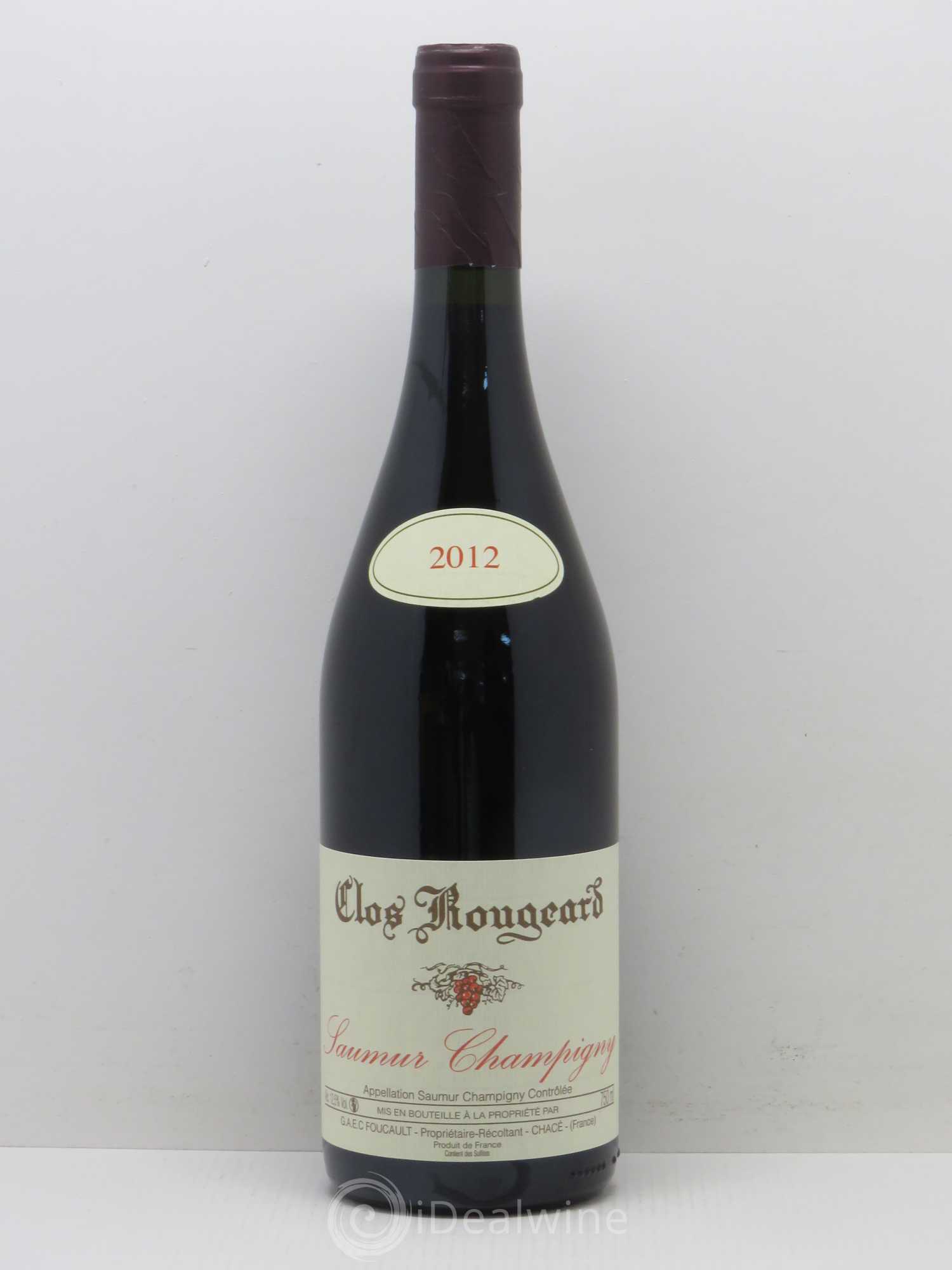 Saumur-Champigny Clos Rougeard 2012 - Posten von 1 Flasche - 0