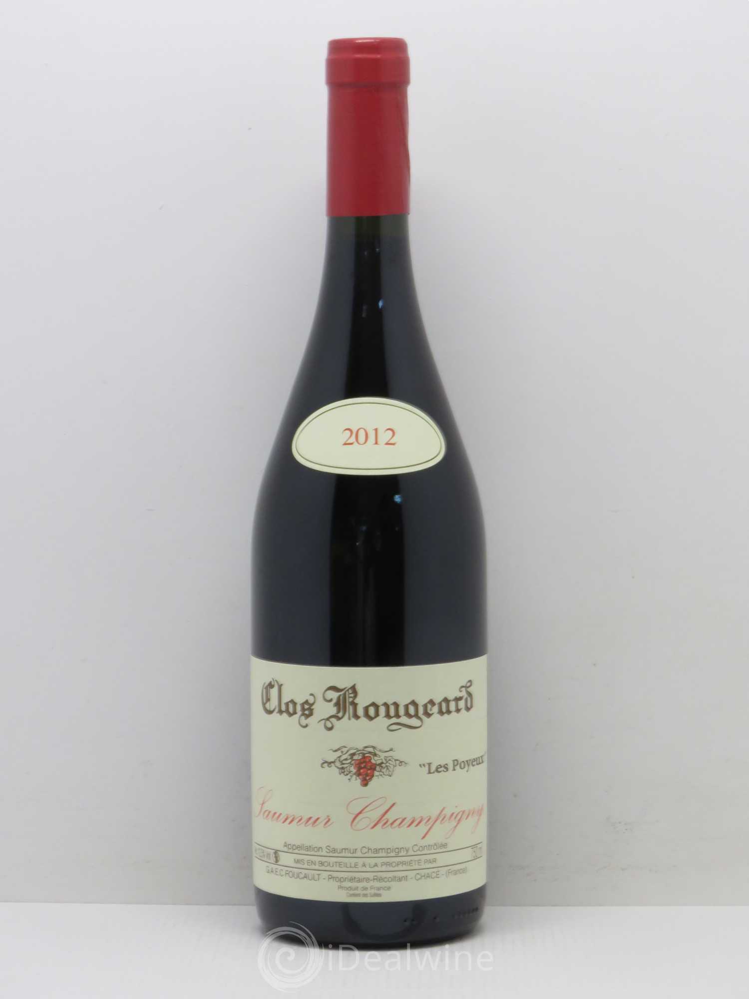 Saumur-Champigny Les Poyeux Clos Rougeard 2012 - Lot de 1 bouteille - 0
