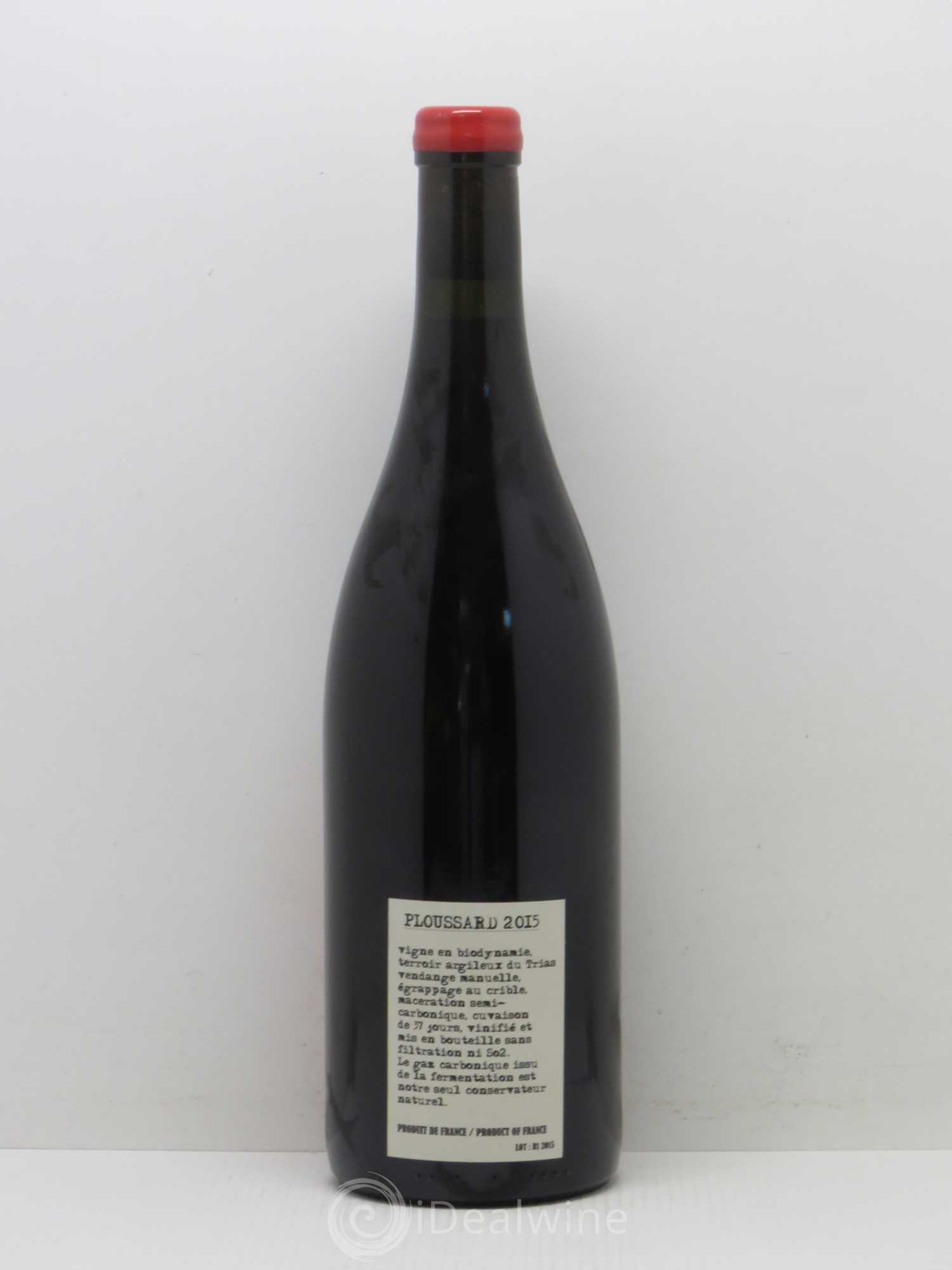 Arbois Ploussard Adeline Houillon & Renaud Bruyère 2015 - Lot de 1 bouteille - 1
