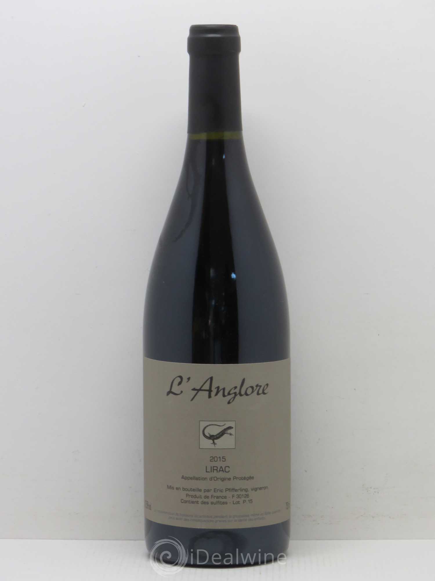 Lirac L'Anglore 2015 - Lot de 1 bouteille - 0