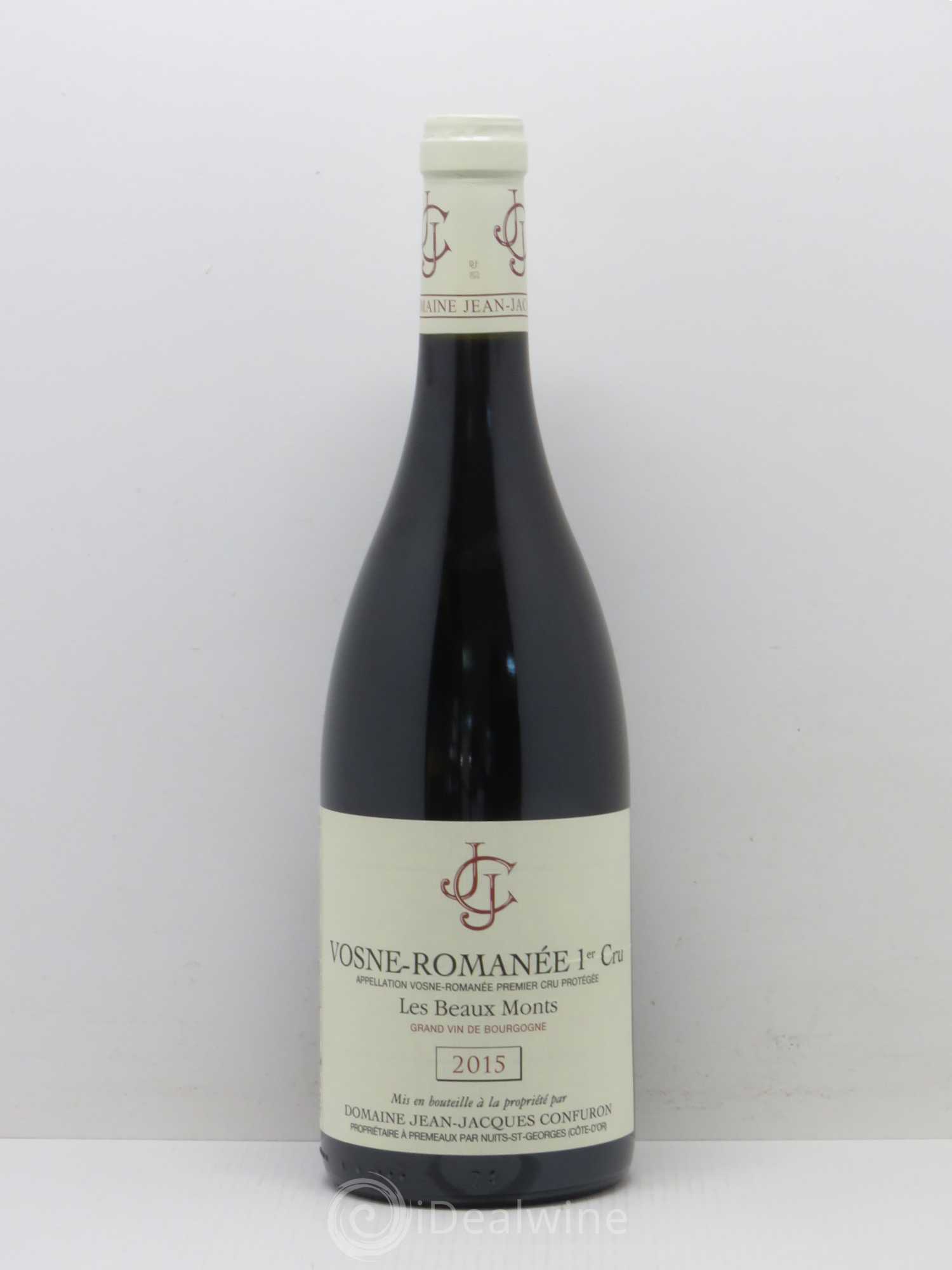 Vosne-Romanée 1er Cru Les Beaux Monts Jean-Jacques Confuron 2015 - Lot de 1 bouteille - 0