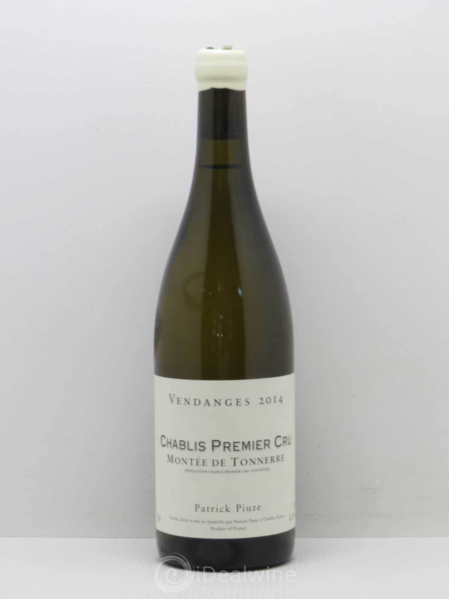 Chablis 1er Cru Montee De Tonnerre Piuze 2014 - Posten von 1 Flasche - 0