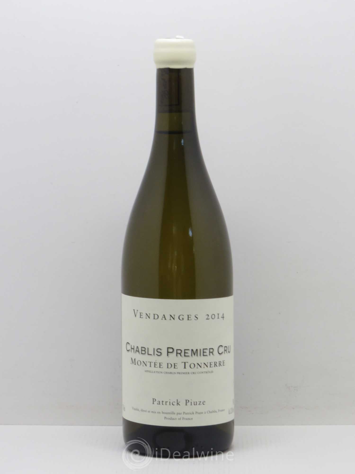 Chablis 1er Cru Montee De Tonnerre Piuze 2014 - Posten von 1 Flasche - 0