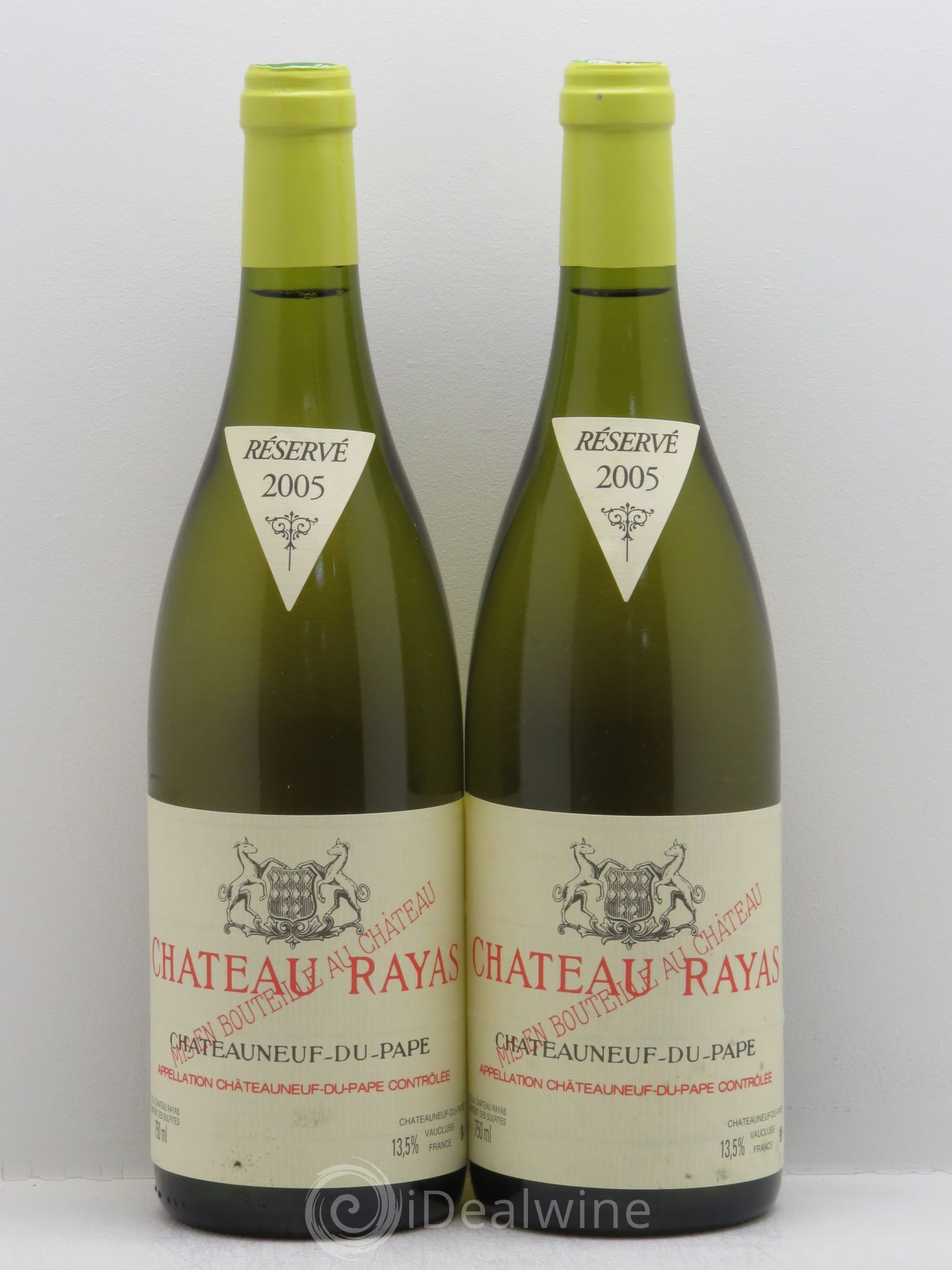 Châteauneuf-du-Pape Château Rayas Emmanuel Reynaud 2005 - Lot de 2 bouteilles - 0