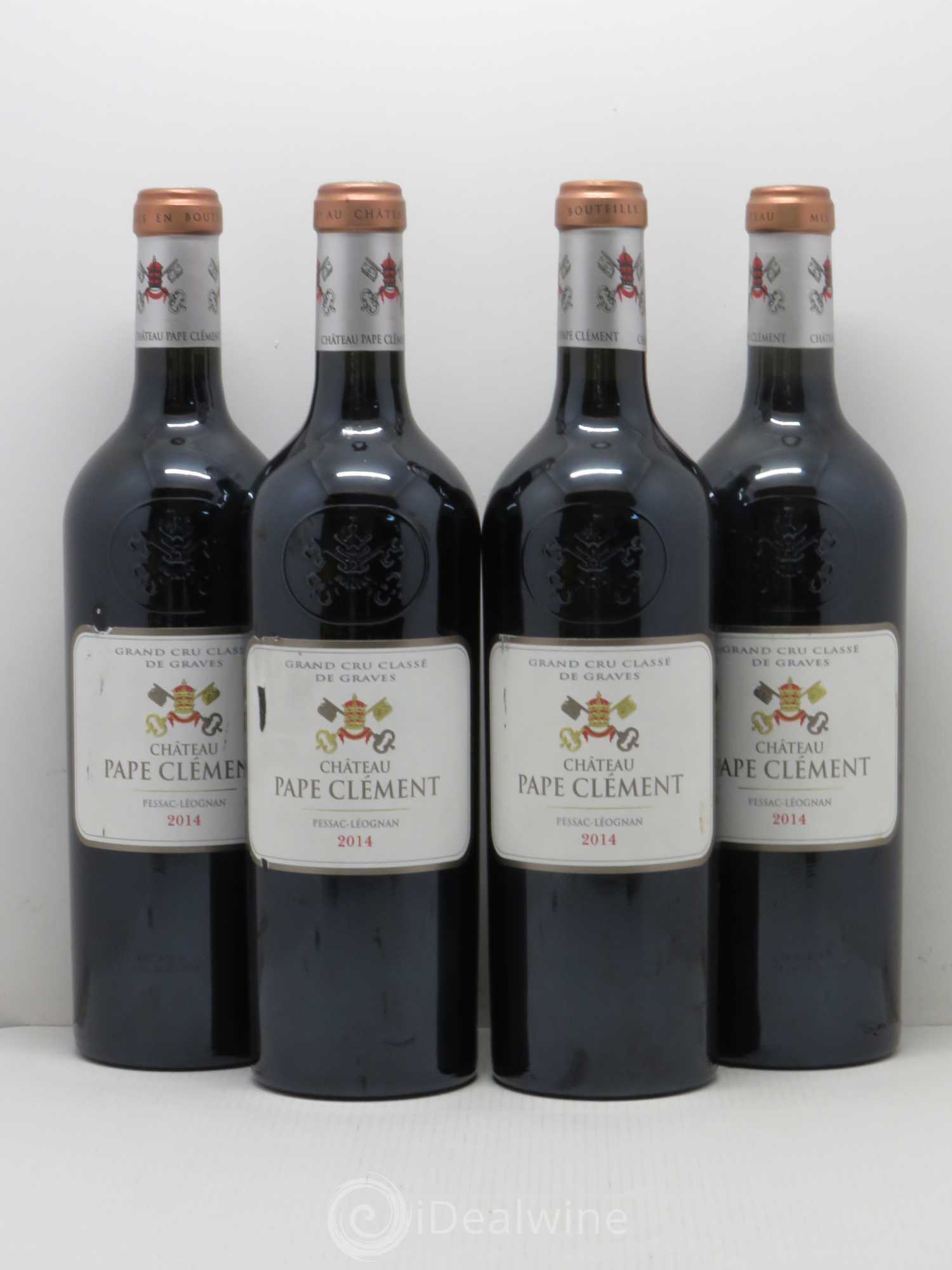 Château Pape Clément Cru Classé de Graves 2014 - Lot de 4 bouteilles - 0