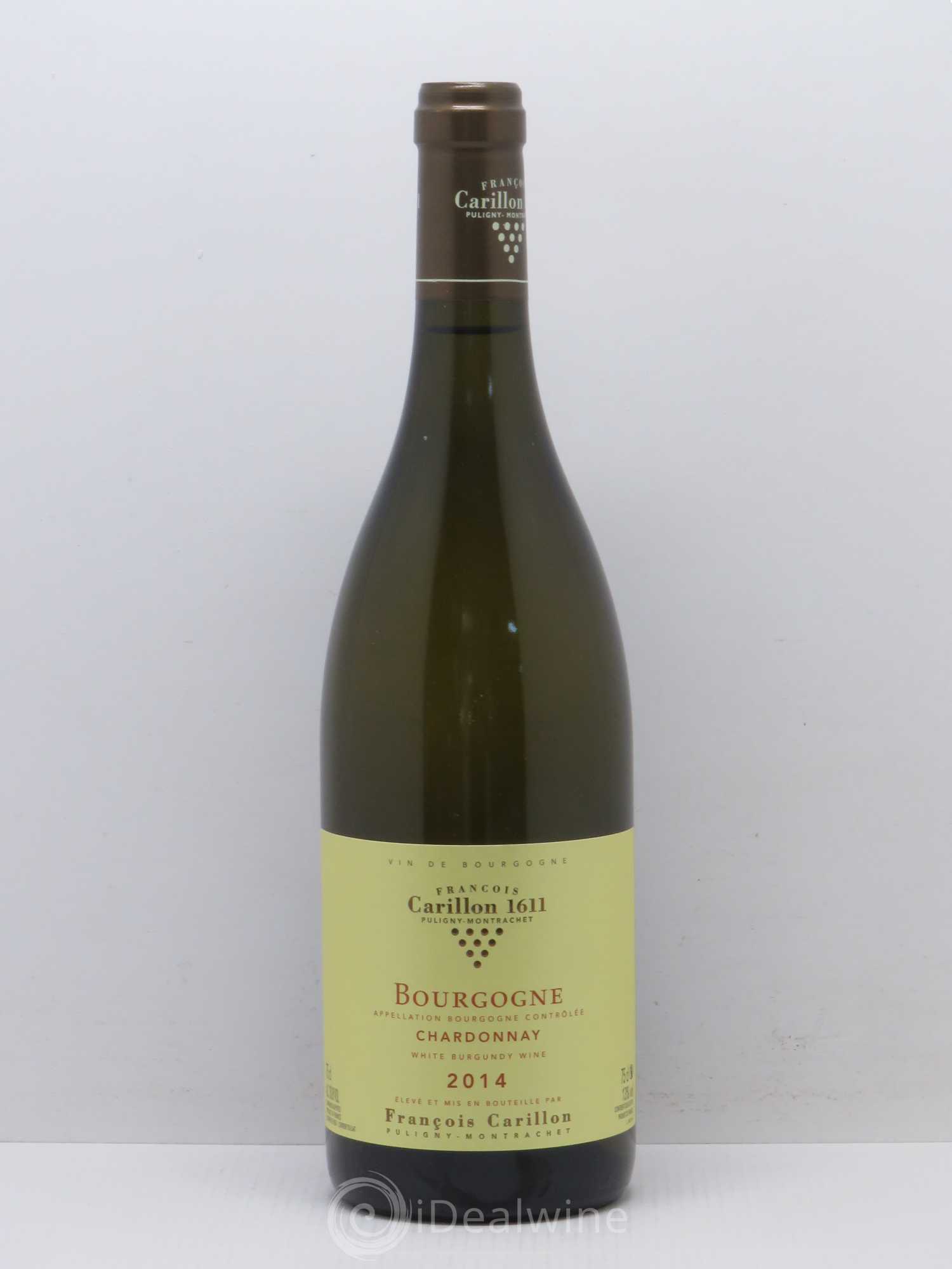 Bourgogne Chardonnay Francois Carillon 2014 - Posten von 1 Flasche - 0