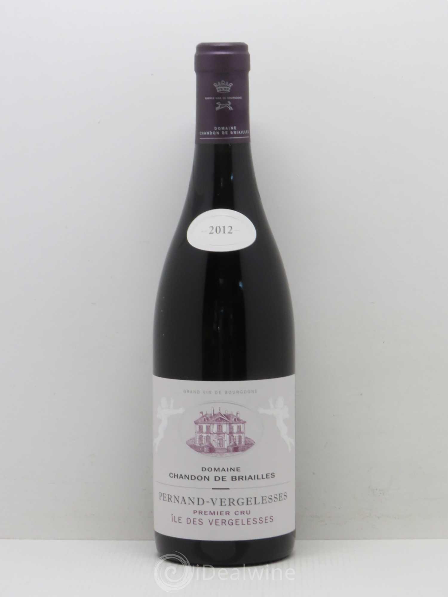 Pernand-Vergelesses 1er Cru Ile des Vergelesses Chandon de Briailles 2012 - Posten von 1 Flasche - 0