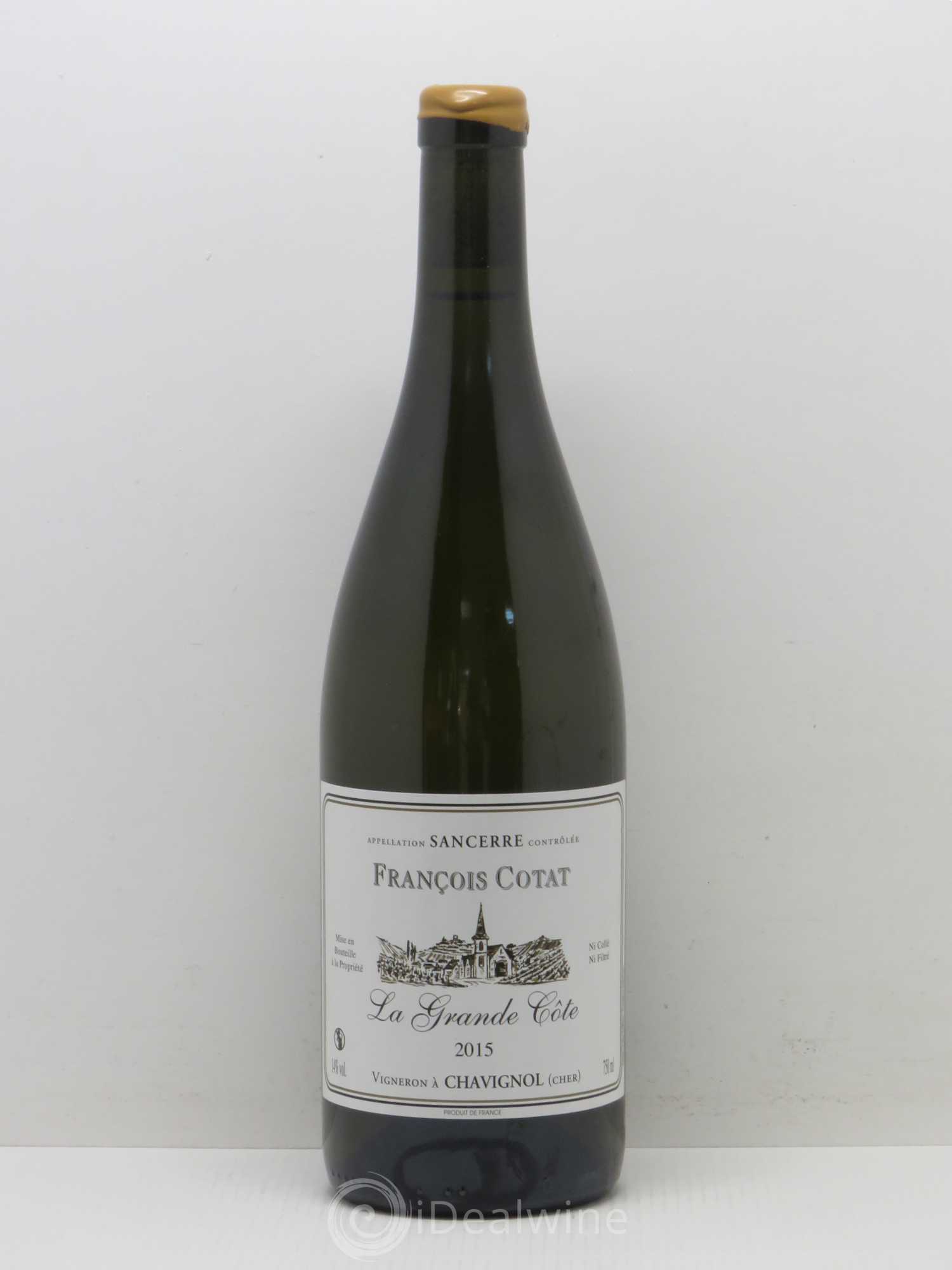 Sancerre La Grande Côte François Cotat 2015 - Lot de 1 bouteille - 0