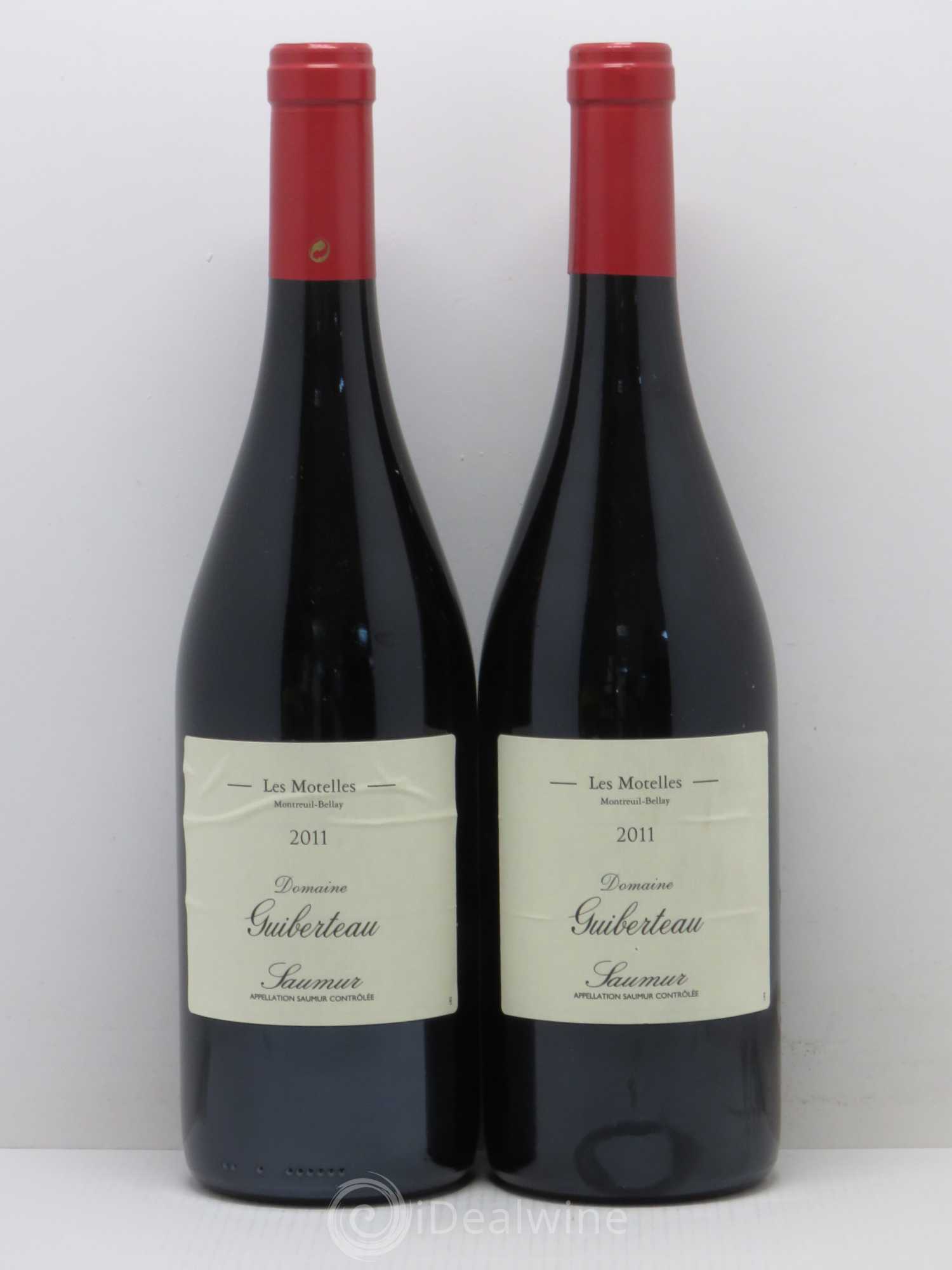 Saumur Les Motelles Domaine Guiberteau 2011 - Lot de 2 bouteilles - 0