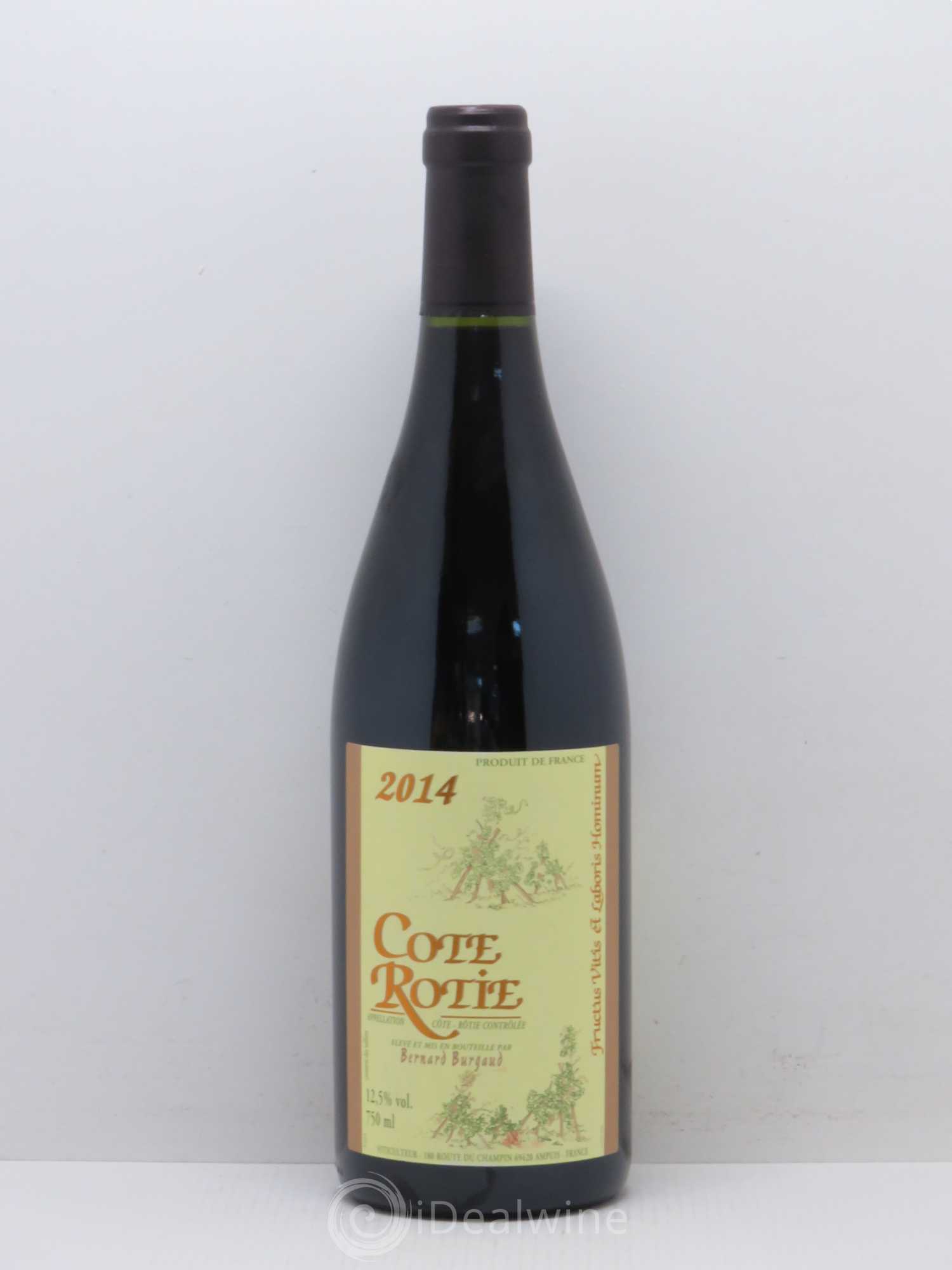 Côte-Rôtie Bernard Burgaud 2014 - Lot de 1 bouteille - 0