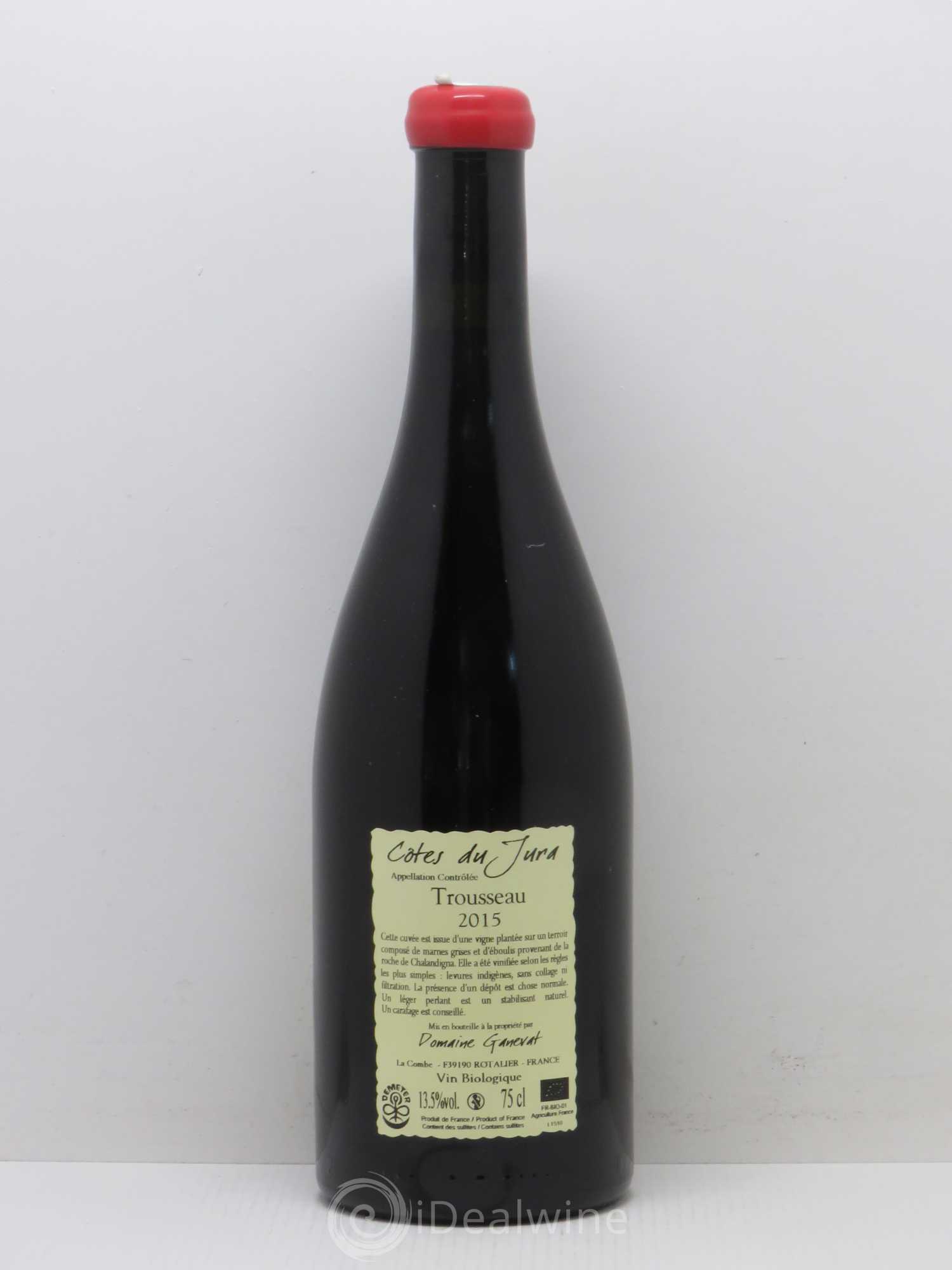 Côtes du Jura Plein Sud Jean-François Ganevat (Domaine) 2015 - Lotto di 1 bottiglia - 1