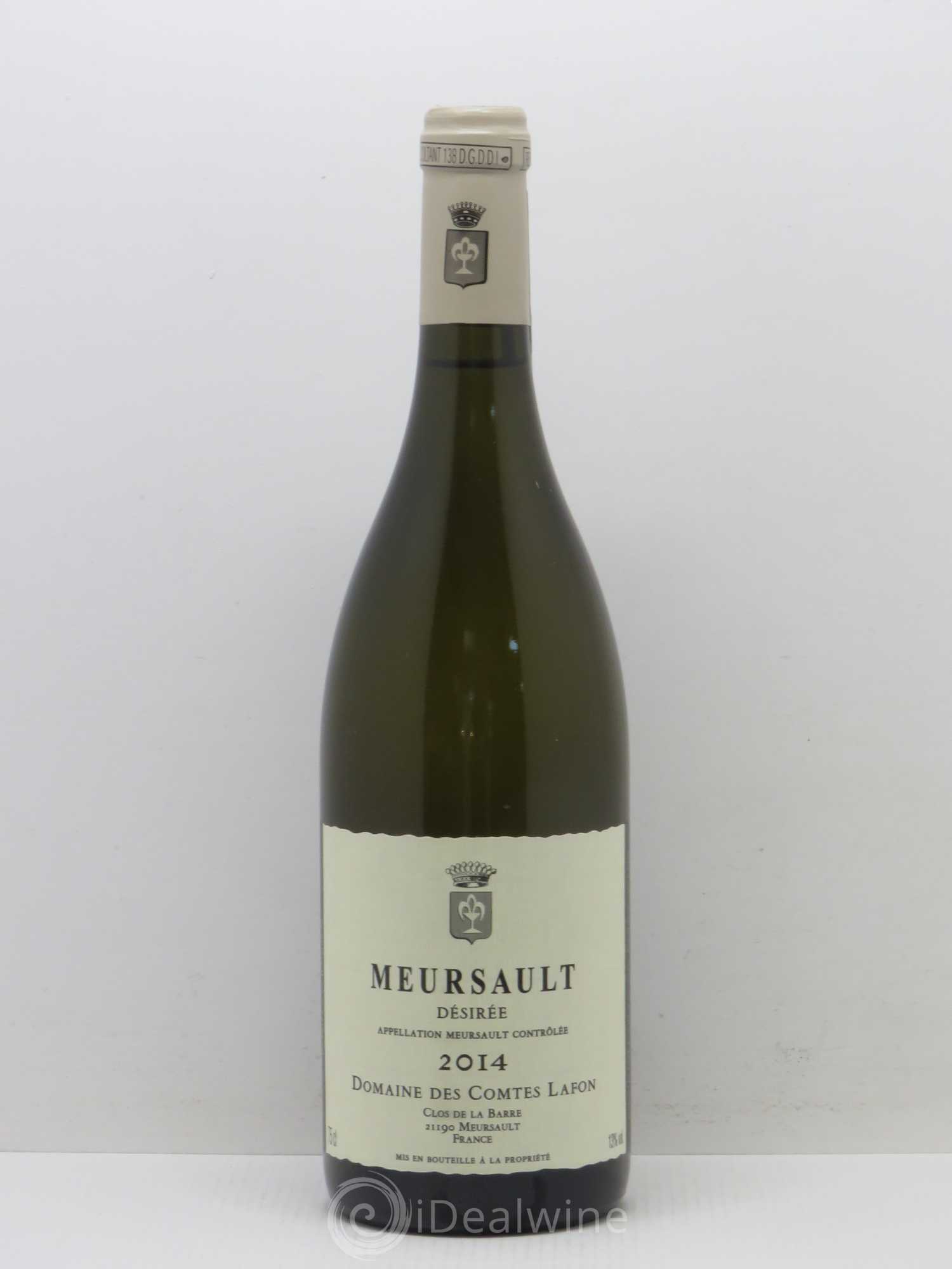Meursault Désirée Comtes Lafon (Domaine des) 2014 - Lot de 1 bouteille - 0