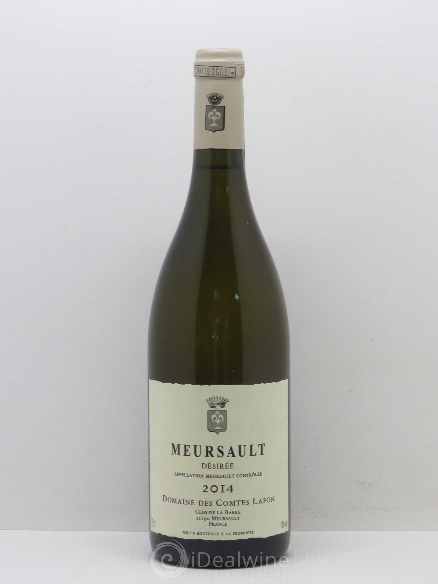 Meursault Désirée Comtes Lafon (Domaine des) 2014 - Lot de 1 bouteille - 0