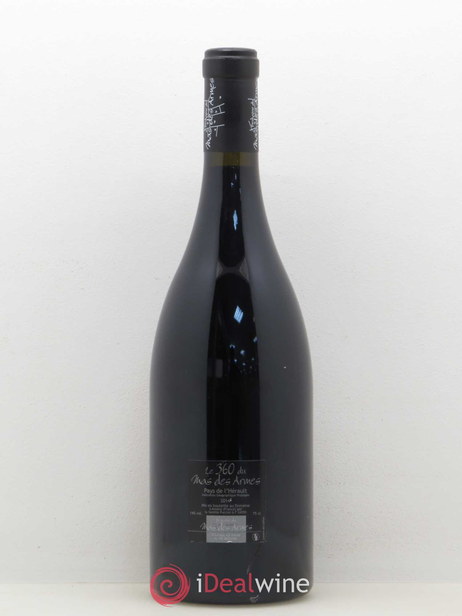 Pays d'Hérault Mas des Armes Le 360 2014 - Posten von 1 Flasche - 1