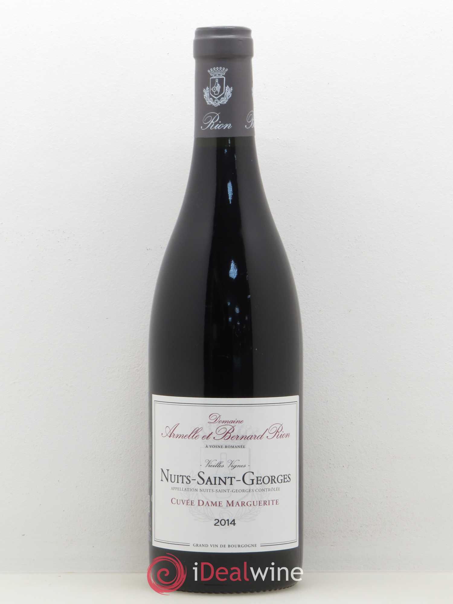 Nuits-Saint-Georges 1er Cru Cuvée Dame Marguerite vieilles vignes Domaine Armelle et Bernard Rion 2014 - Posten von 1 Flasche - 0