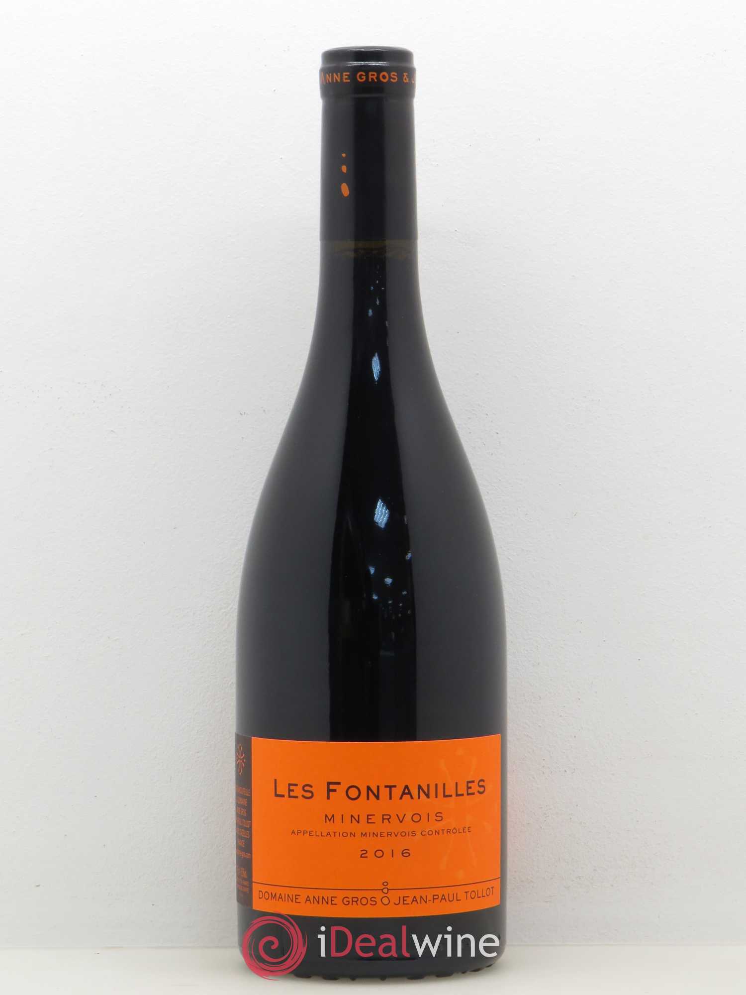 Minervois Les Fontanilles Domaine Anne Gros & Jean-Paul Tollot (sans prix de réserve) 2016 - Posten von 1 Flasche - 0