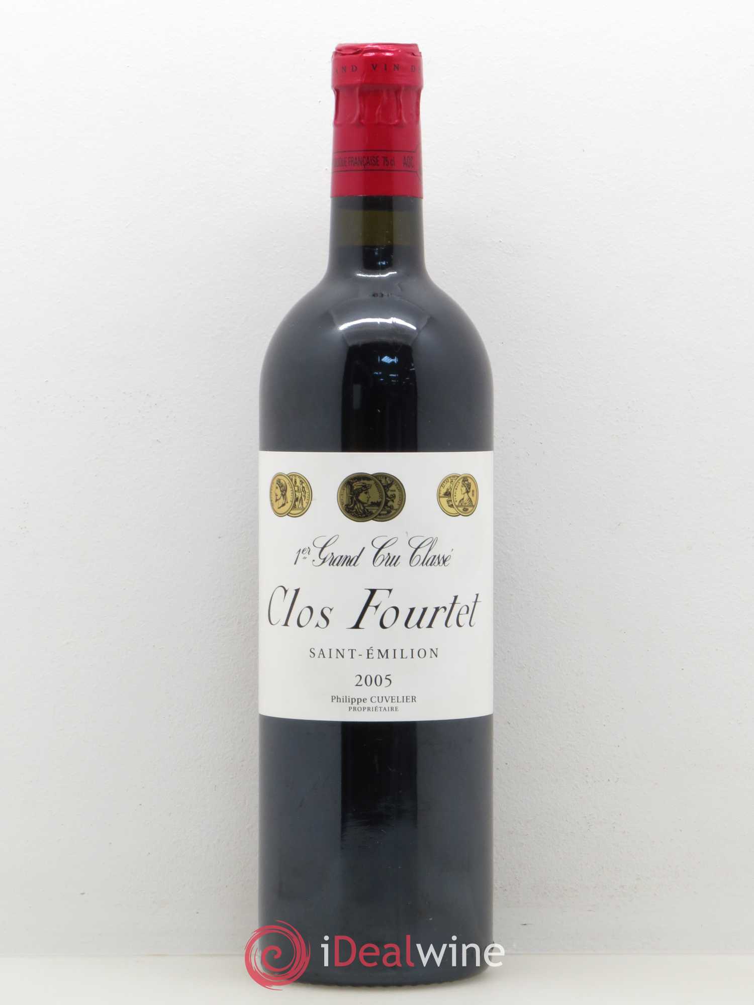 Clos Fourtet 1er Grand Cru Classé B 2005 - Lot de 1 bouteille - 0