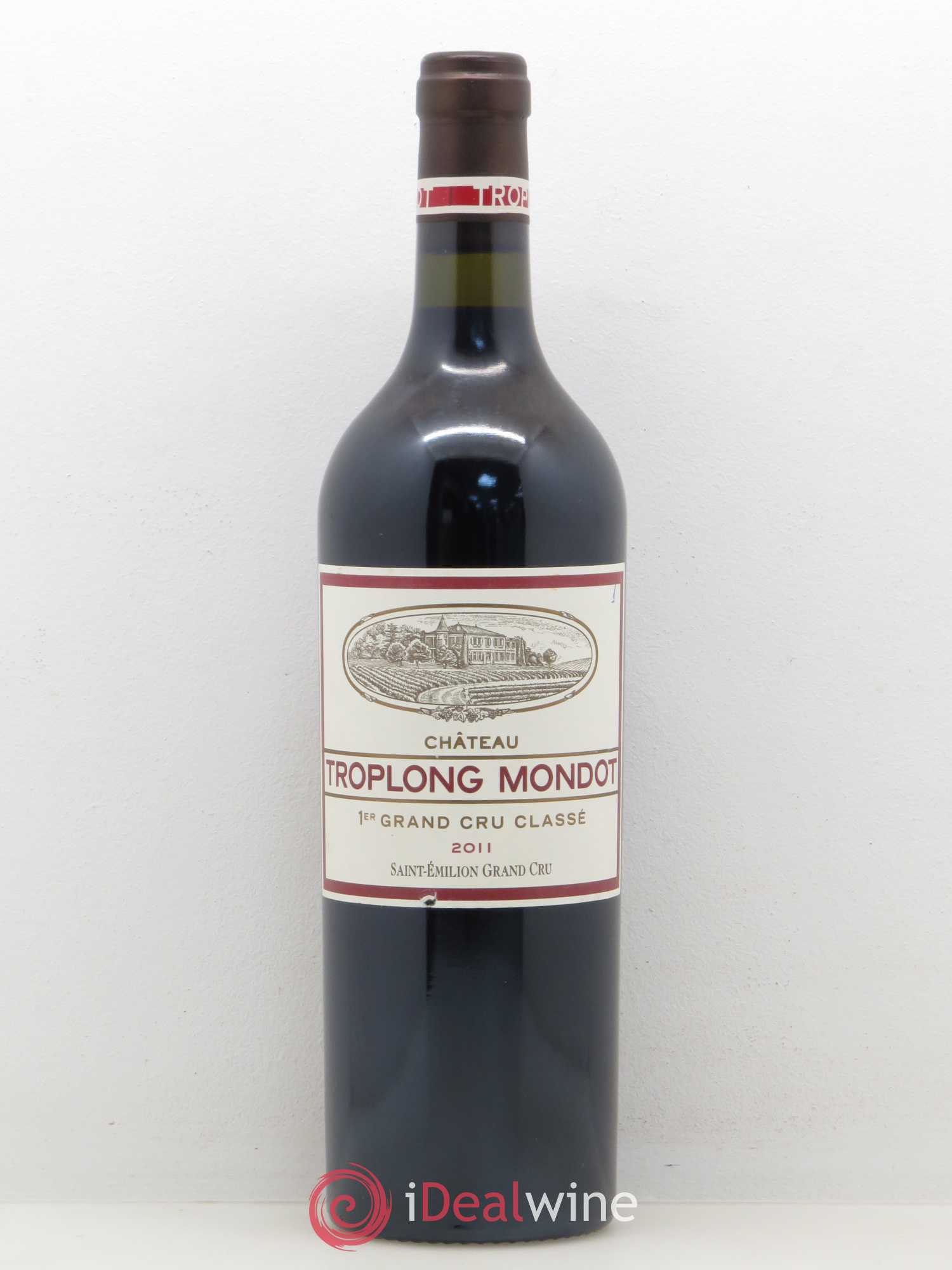 Château Troplong Mondot 1er Grand Cru Classé B 2011 - Lot de 1 bouteille - 0