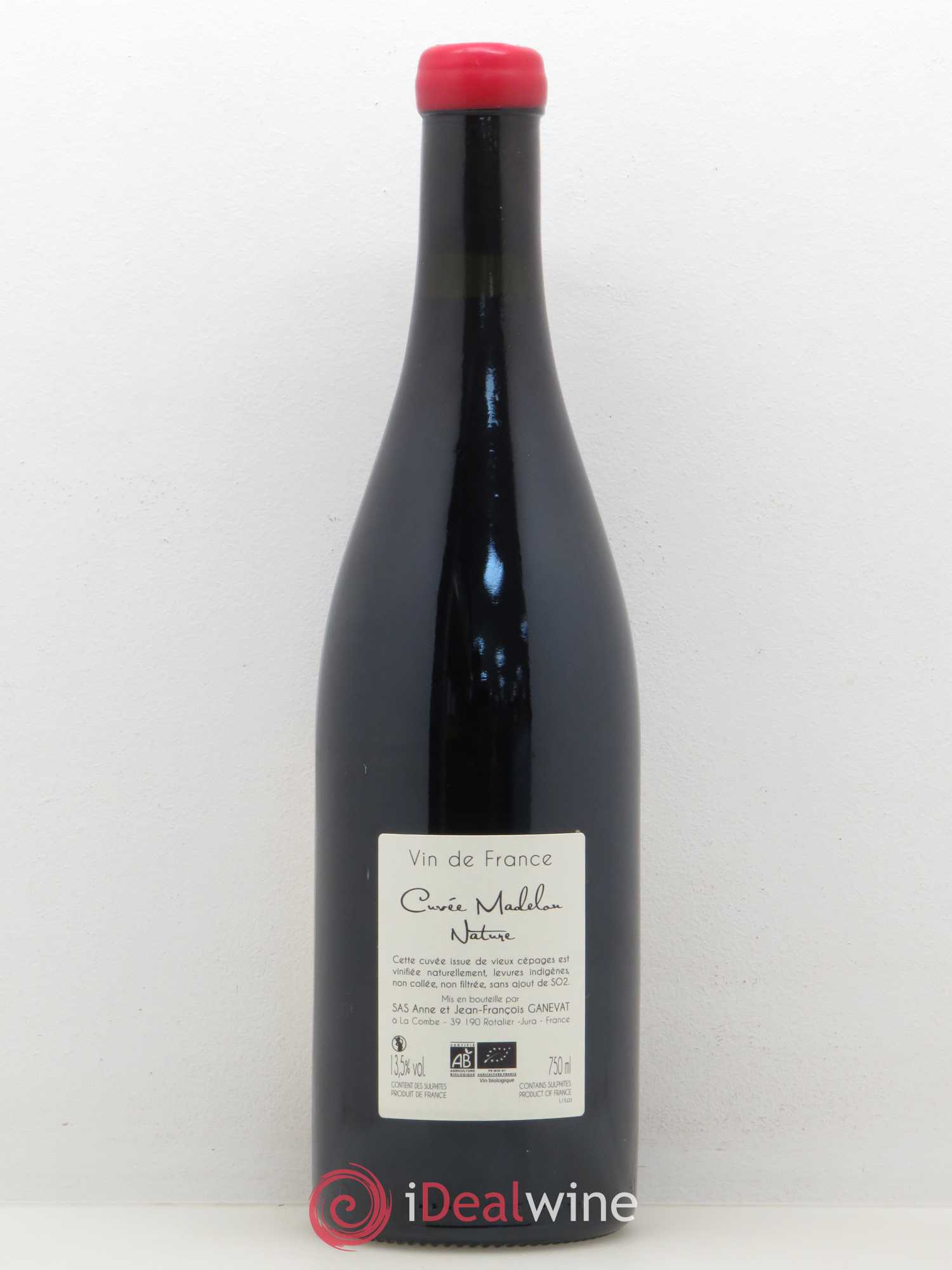 Vin de France Madelon Anne et Jean François Ganevat (sans prix de réserve) 2015 - Lot de 1 bouteille - 1