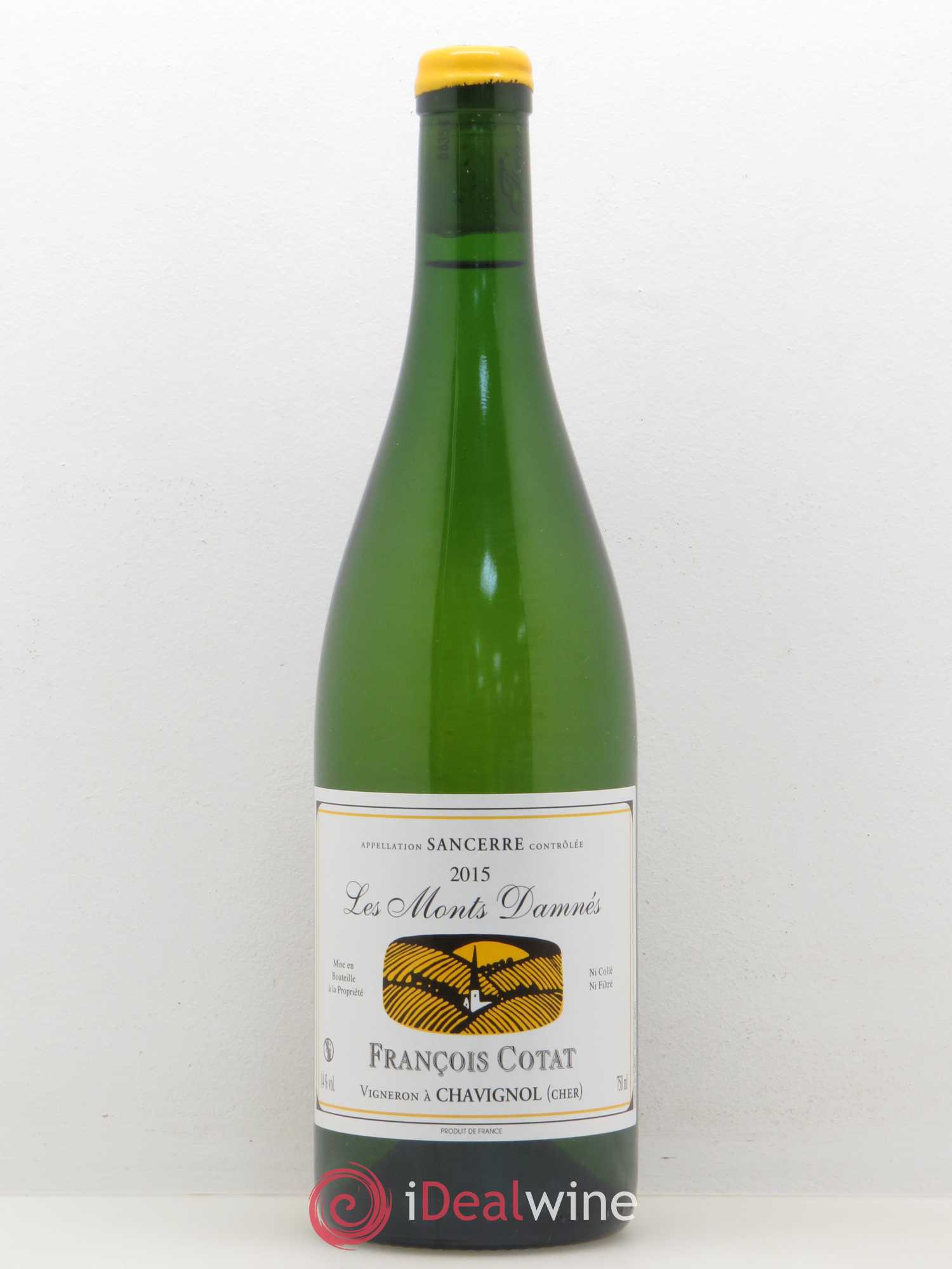 Sancerre Les Monts Damnés Pascal Cotat 2015 - Lot de 1 bouteille - 0