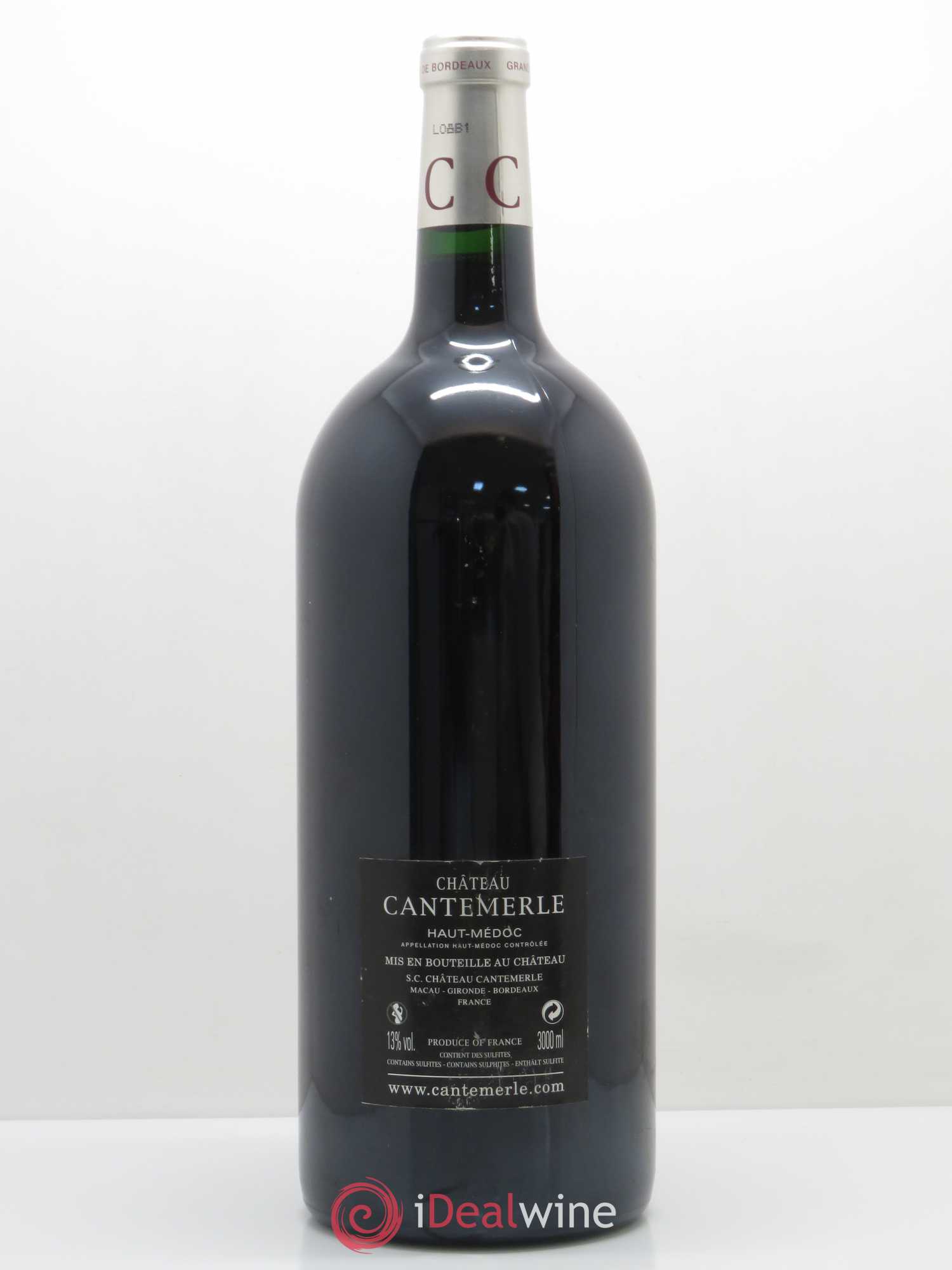 Château Cantemerle 5ème Grand Cru Classé 2008 - Lotto di 1 jéroboam - 1