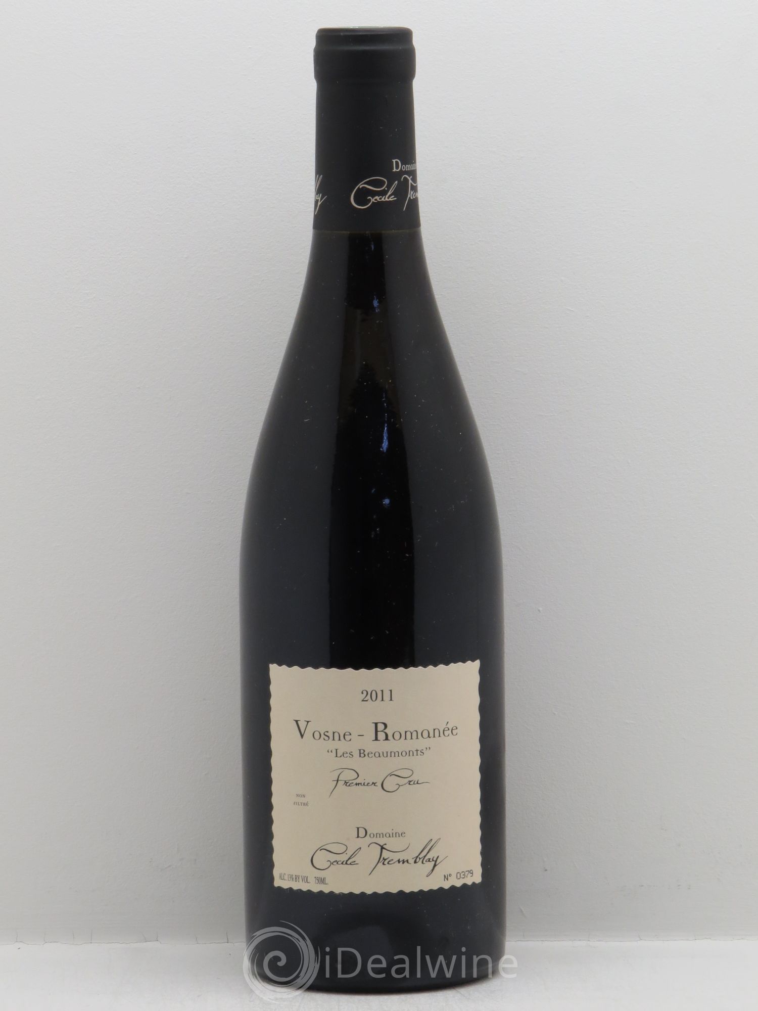 Vosne-Romanée 1er Cru Cécile Tremblay 2011 - Lot de 1 bouteille - 0