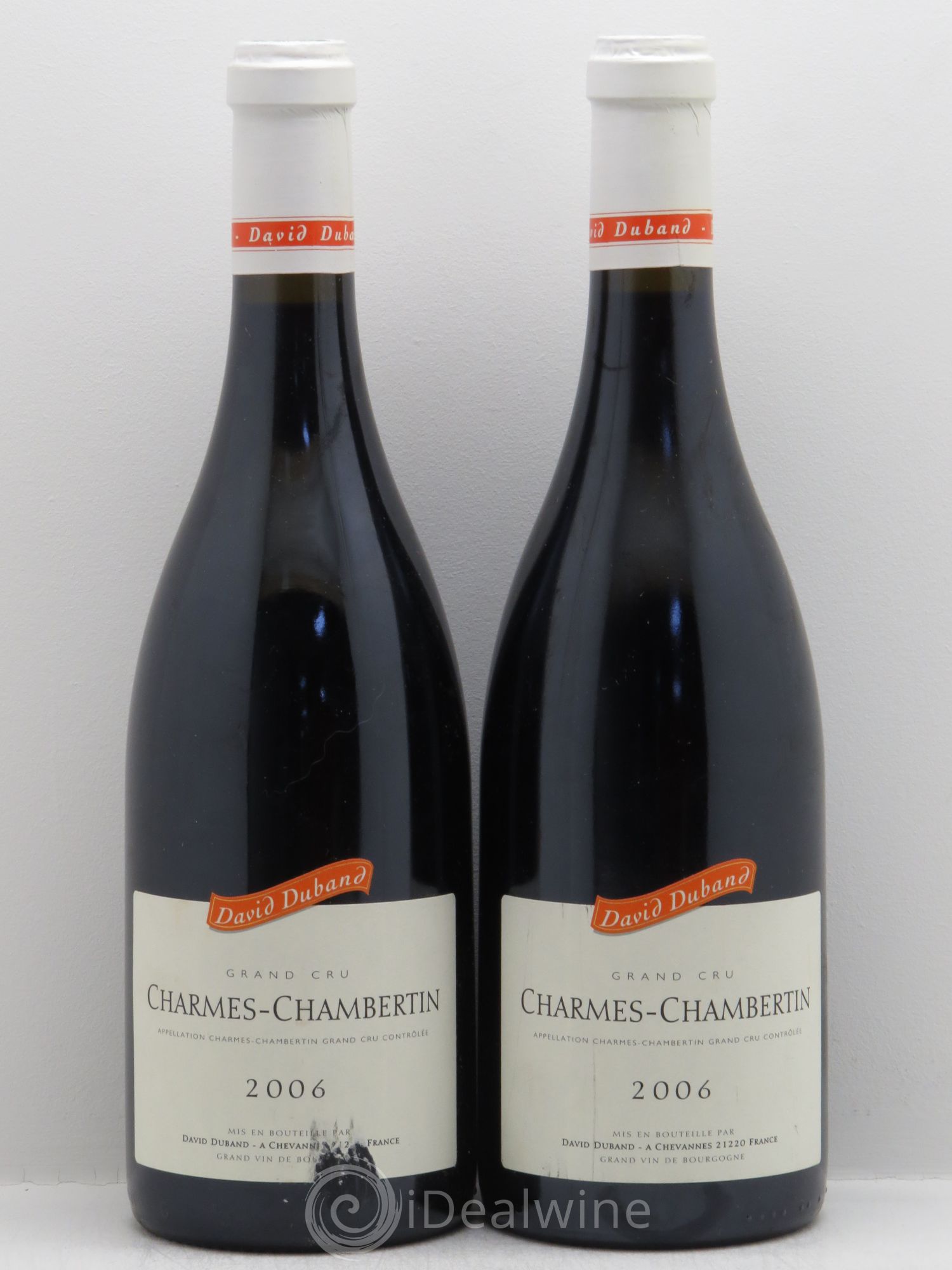 Charmes-Chambertin Grand Cru D.Duband 2006 - Lot de 2 bouteilles - 0