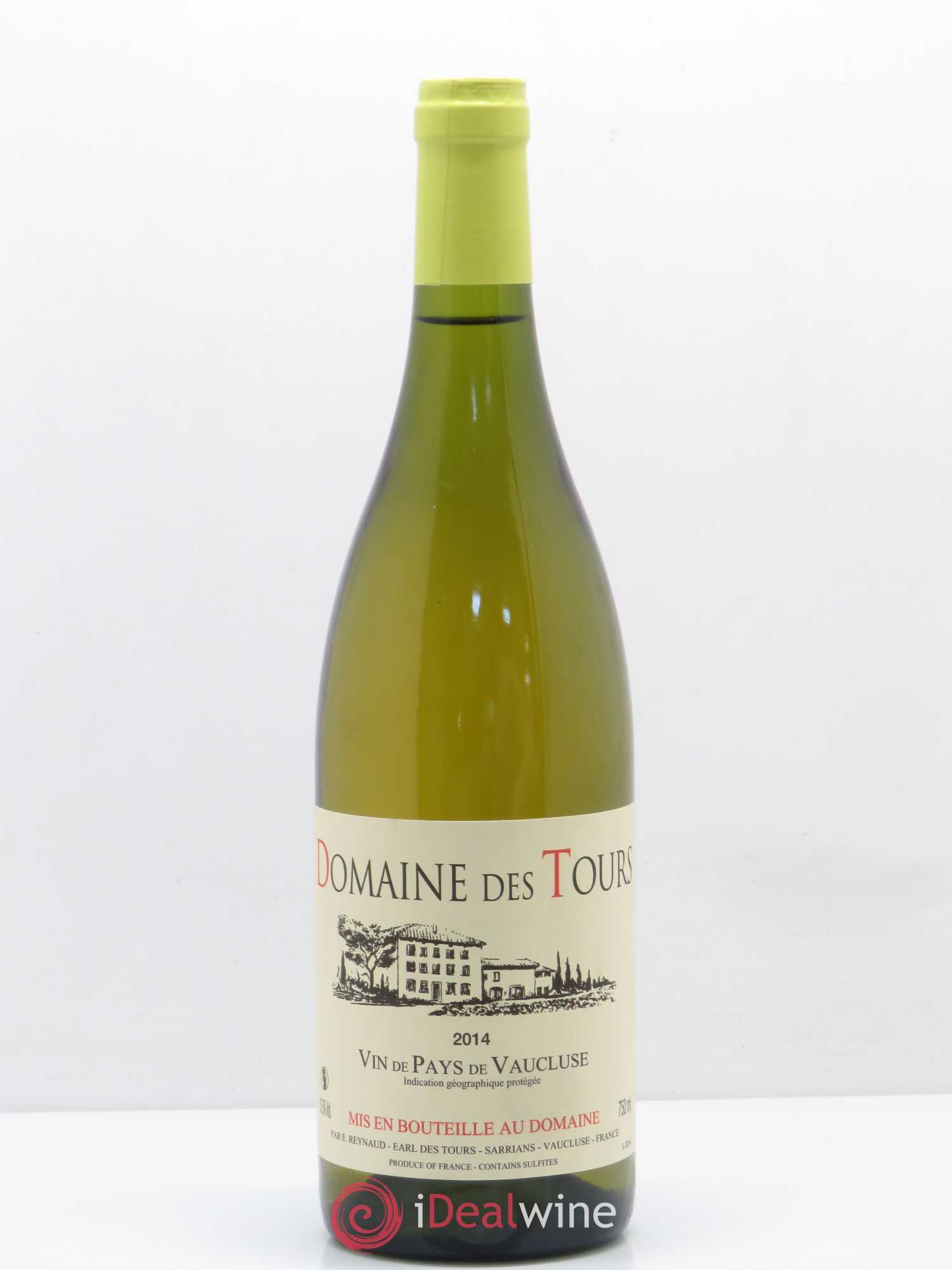 Vaucluse (Vin de Pays de Vaucluse) Domaine des Tours Emmanuel Reynaud (sans prix de réserve) 2014 - Lot de 1 bouteille - 0