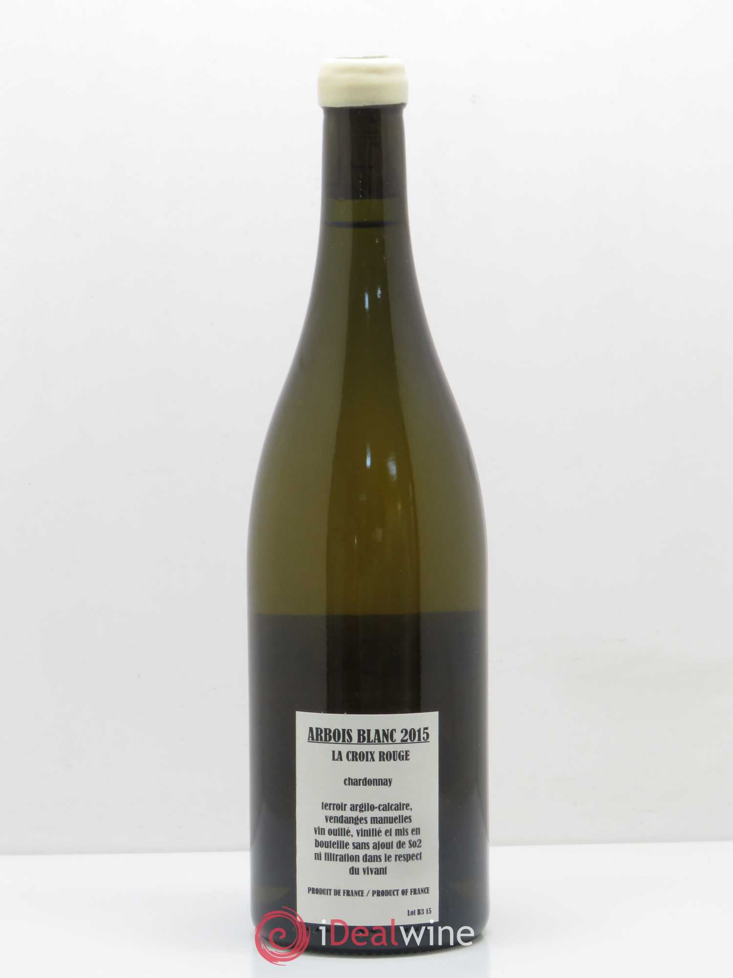 Arbois Chardonnay La Croix Rouge Adeline Houillon & Renaud Bruyère 2015 - Posten von 1 Flasche - 1