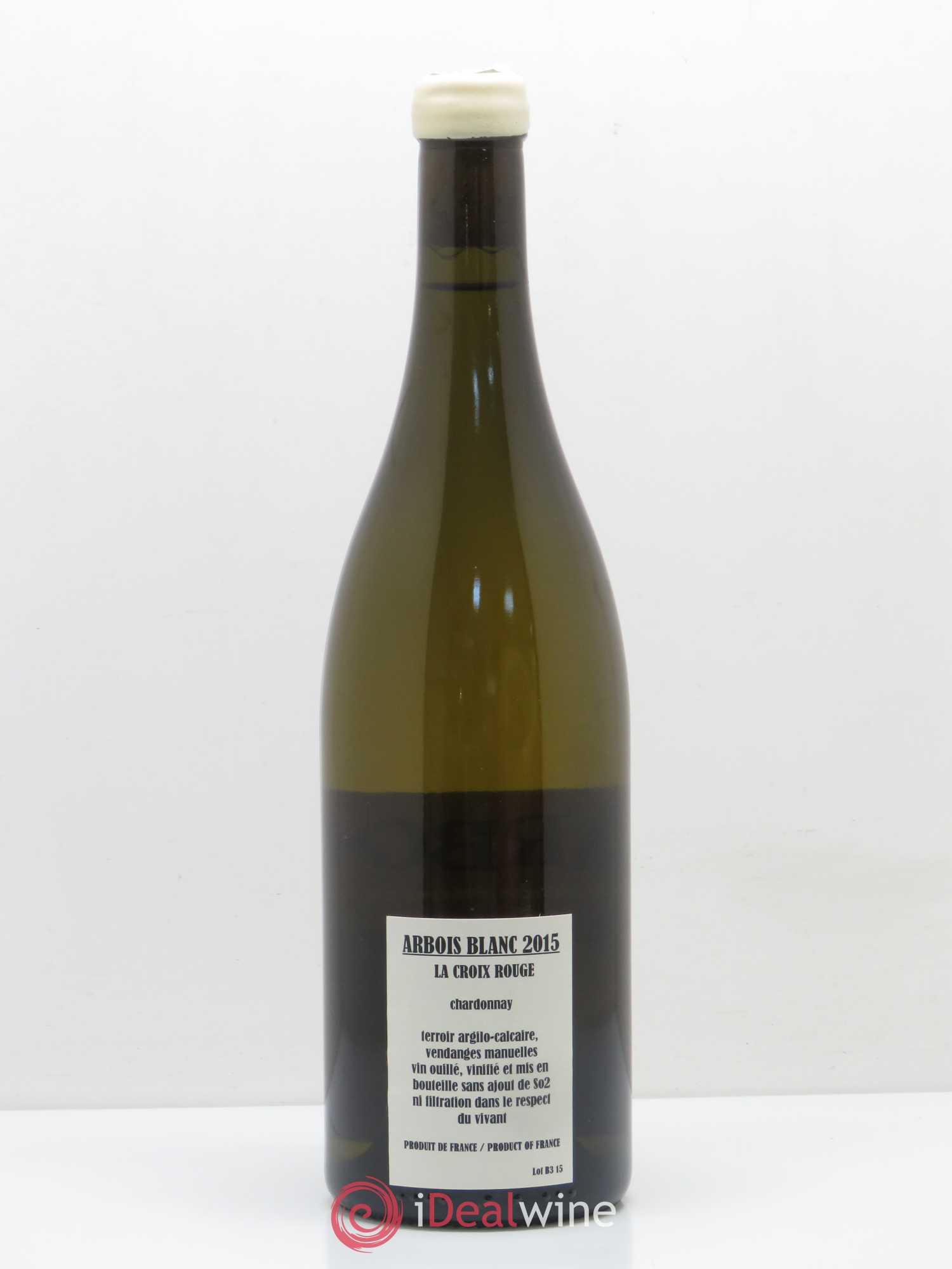 Arbois Chardonnay La Croix Rouge Adeline Houillon & Renaud Bruyère 2015 - Posten von 1 Flasche - 1