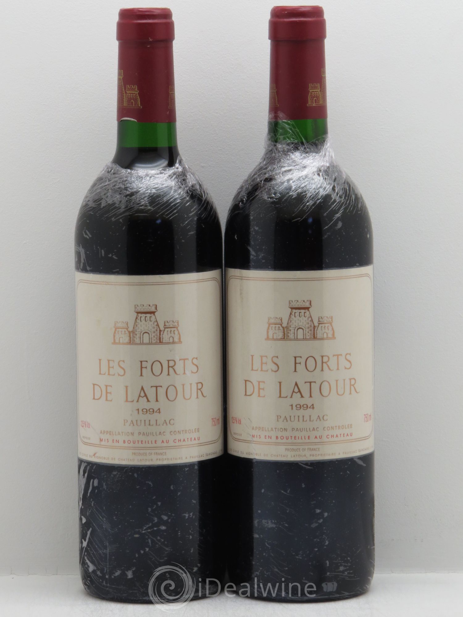 Les Forts de Latour Second Vin 1994 - Lot de 2 bouteilles - 0
