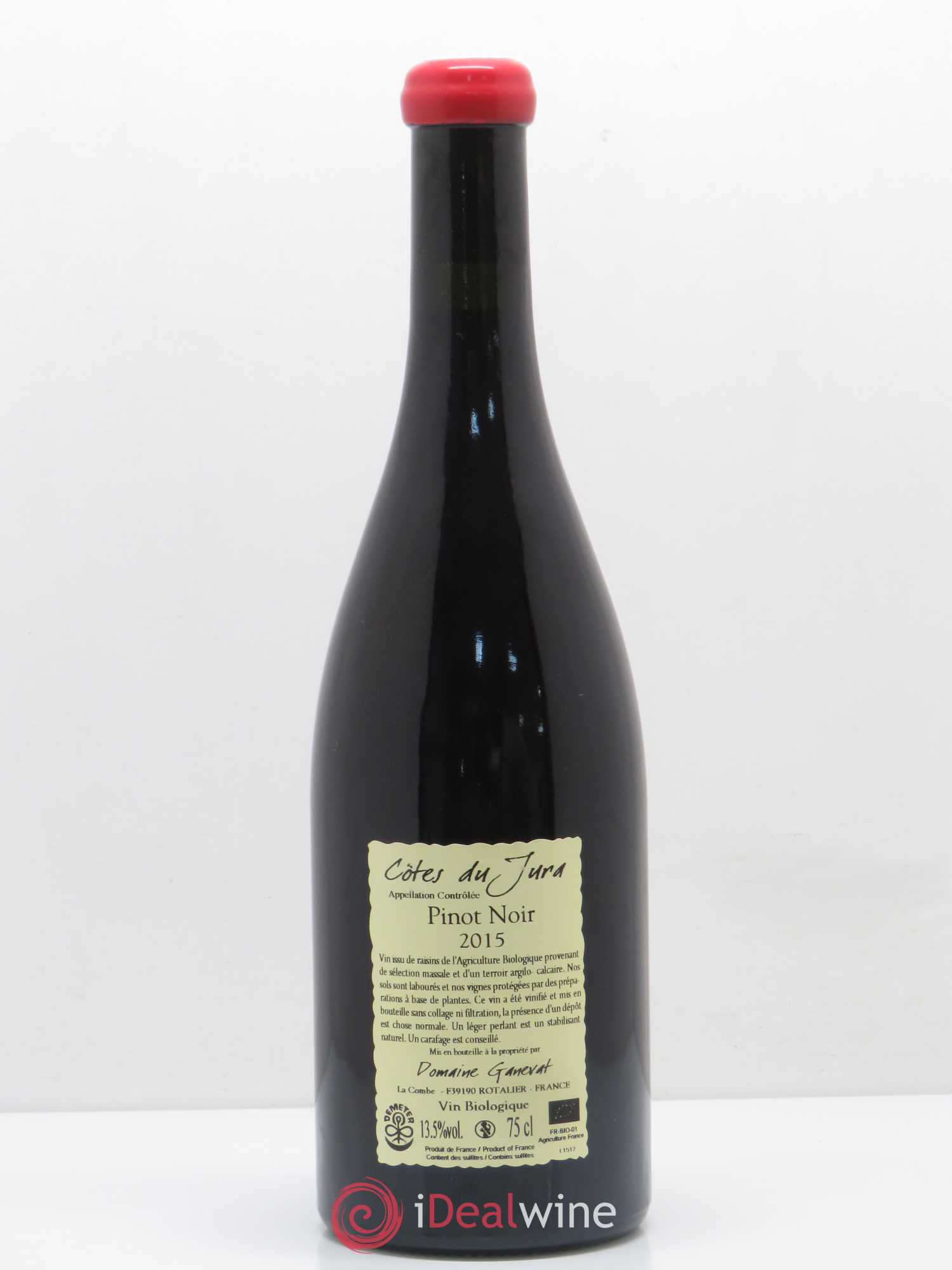Côtes du Jura Cuvée Julien Jean-François Ganevat (Domaine) 2015 - Lot de 1 bouteille - 1