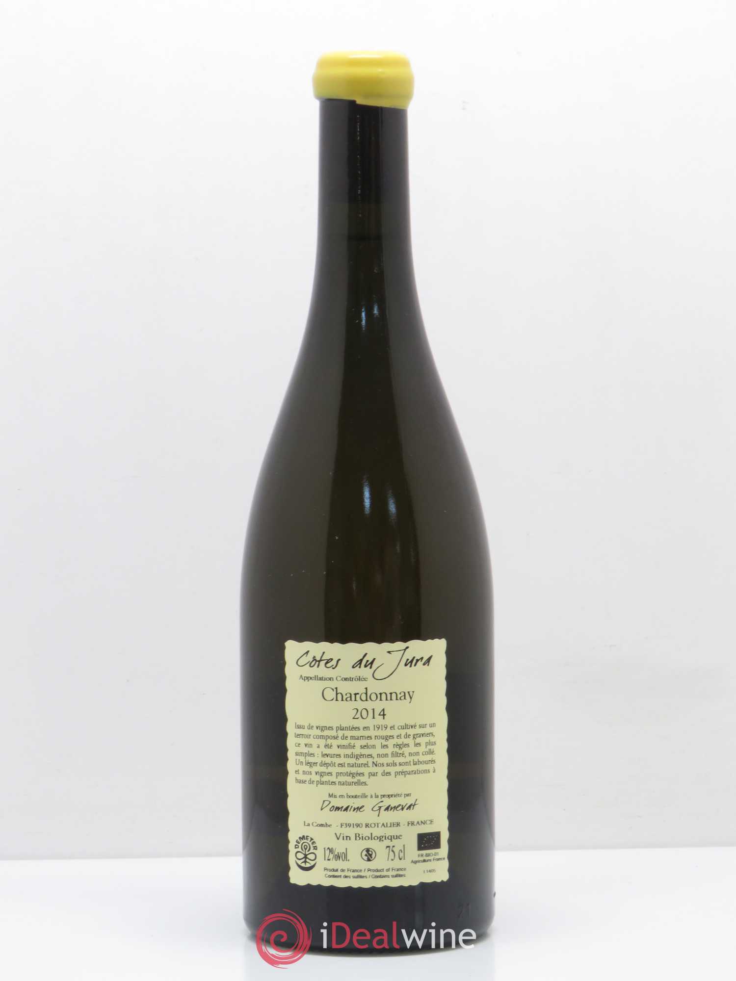 Côtes du Jura Les Grands Teppes Vieilles Vignes Jean-François Ganevat (Domaine) 2014 - Lot de 1 bouteille - 1