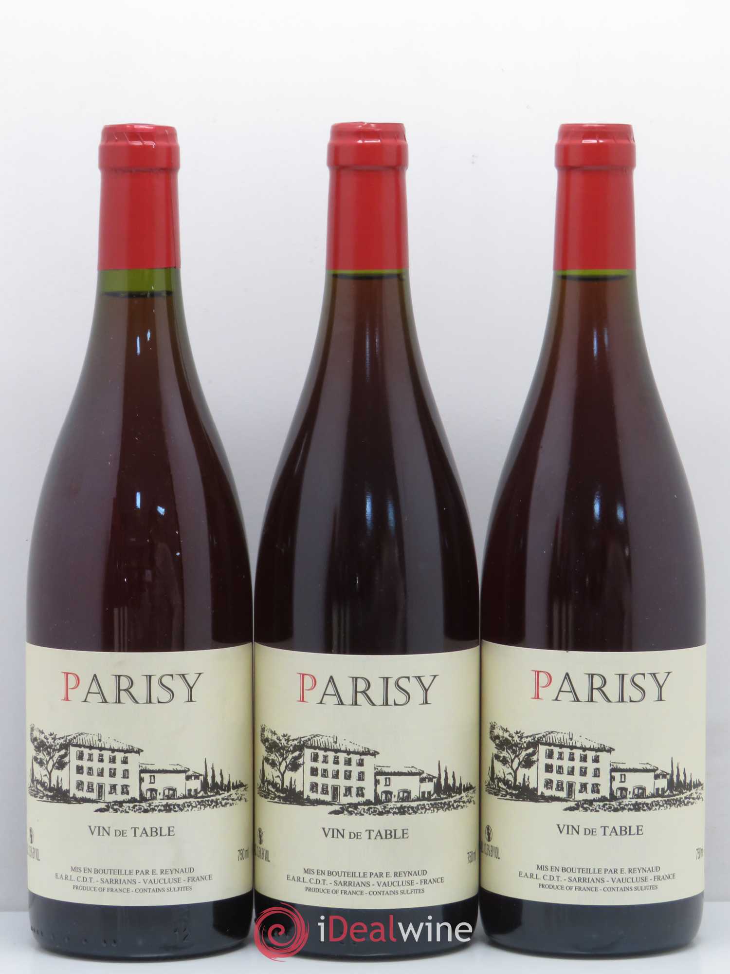 Vin de Table Parisy Emmanuel Reynaud - Lot of 6 bottles - 1