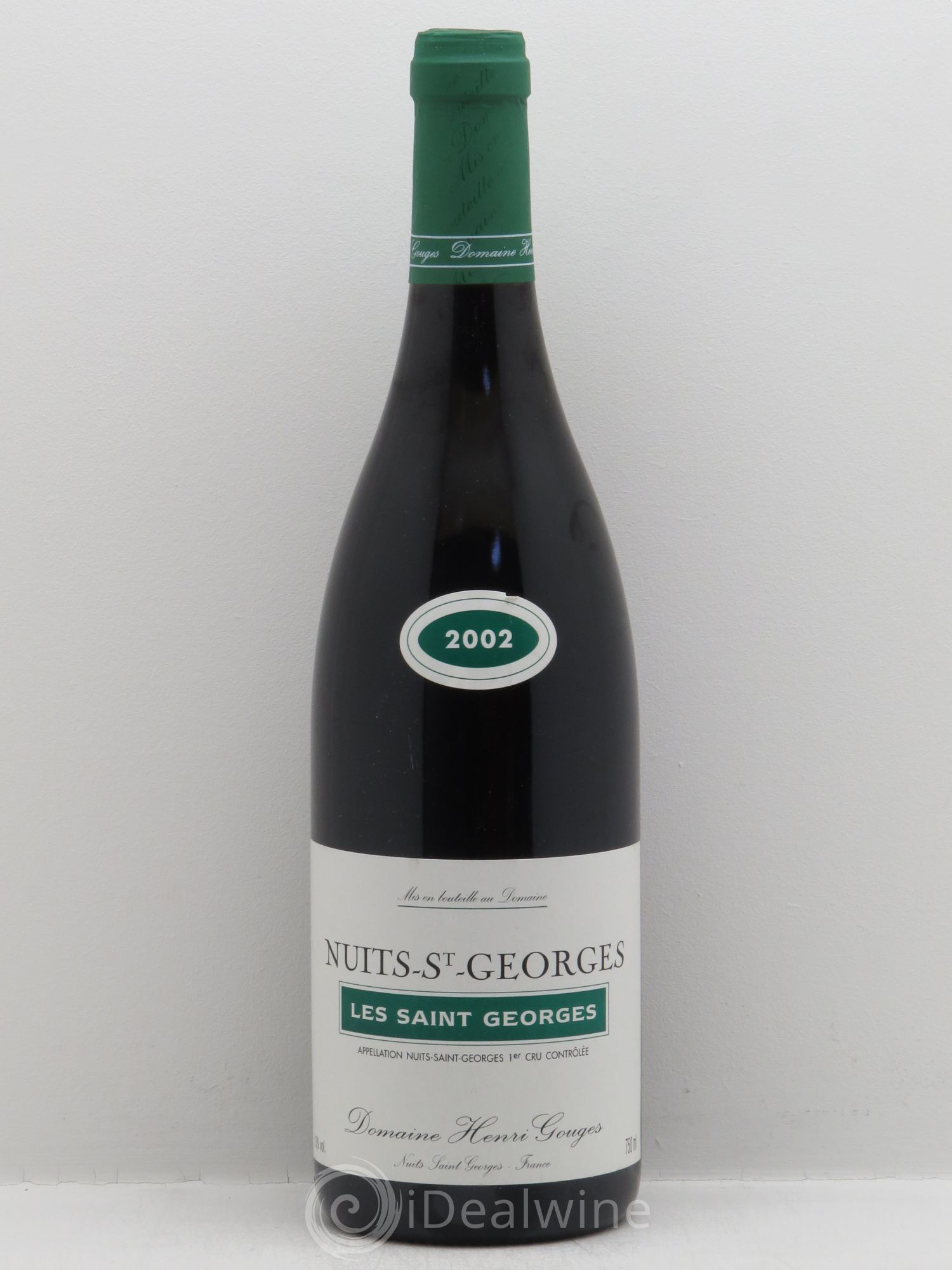 Nuits-Saint-Georges 1er Cru Les Saints Georges Henri Gouges 2002 - Posten von 1 Flasche - 0