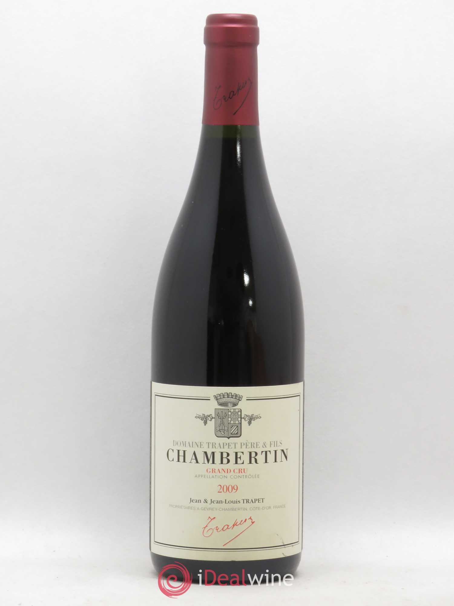 Chambertin Grand Cru Domaine Trapet (sans prix de réserve) 2009 - Lot de 1 bouteille - 0
