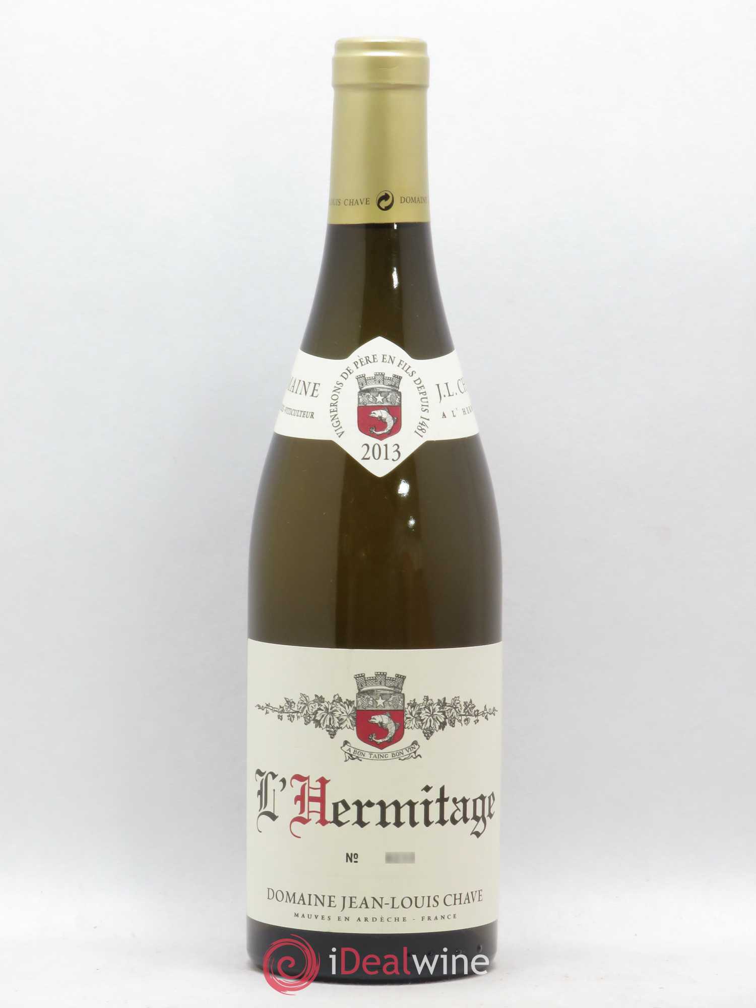 Hermitage Jean-Louis Chave 2013 - Lot de 1 bouteille - 0