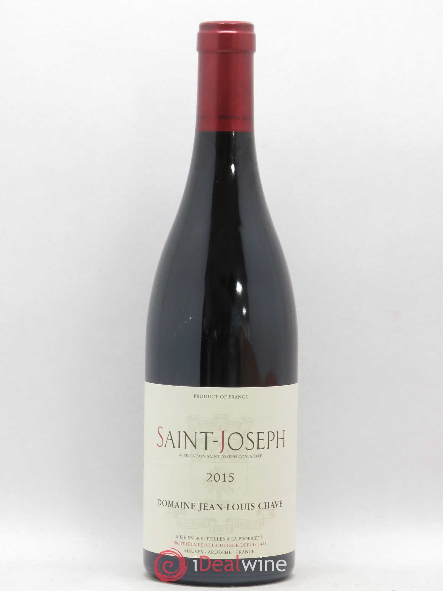 Saint-Joseph Jean-Louis Chave 2015 - Lot de 1 bouteille - 0