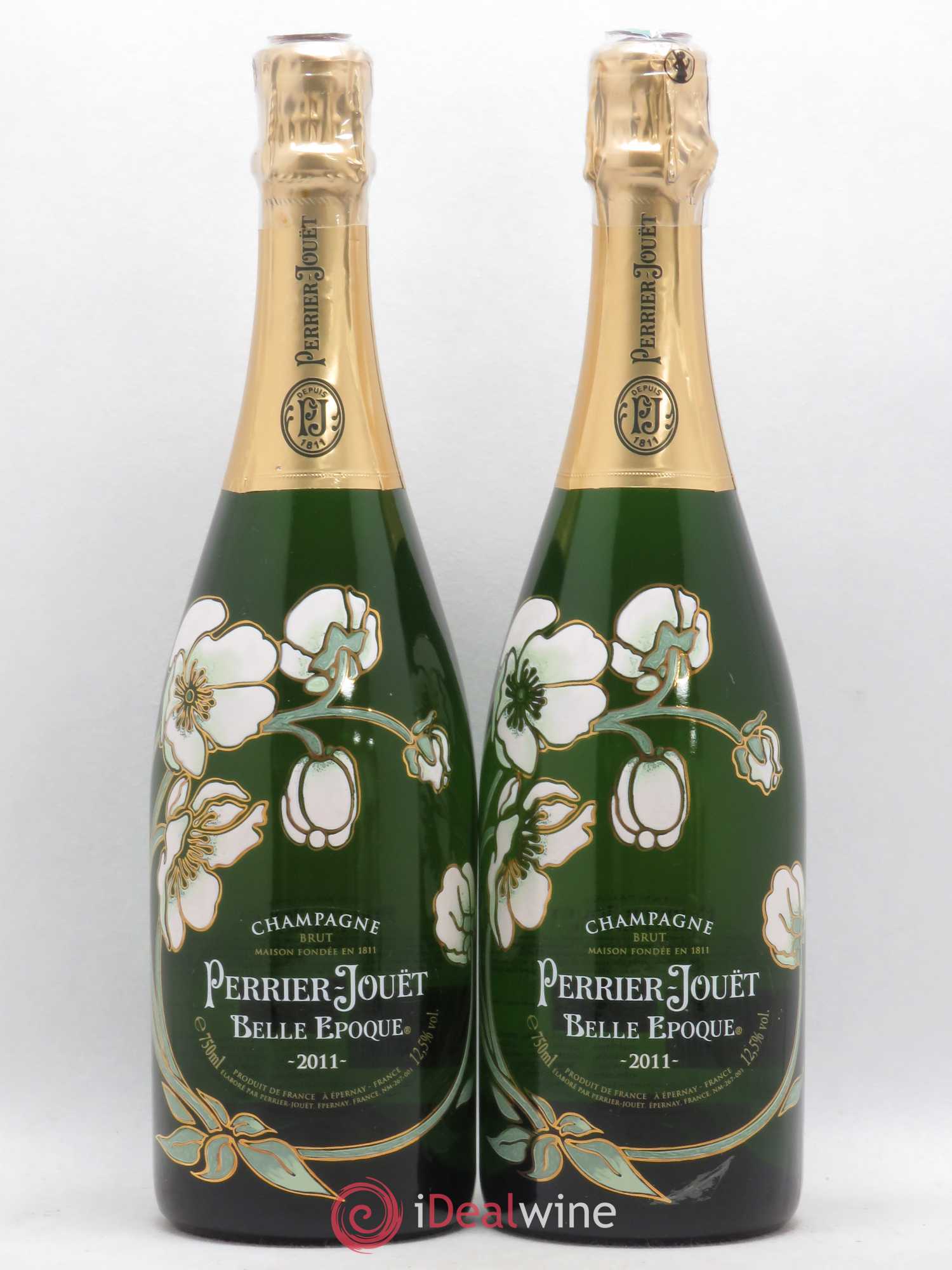 Cuvée Belle Epoque Brut Perrier-Jouët 2011 - Lot de 2 bouteilles - 0